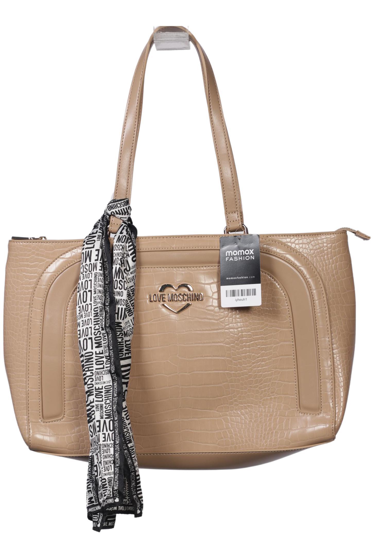 

Love Moschino Damen Handtasche, beige, Gr.