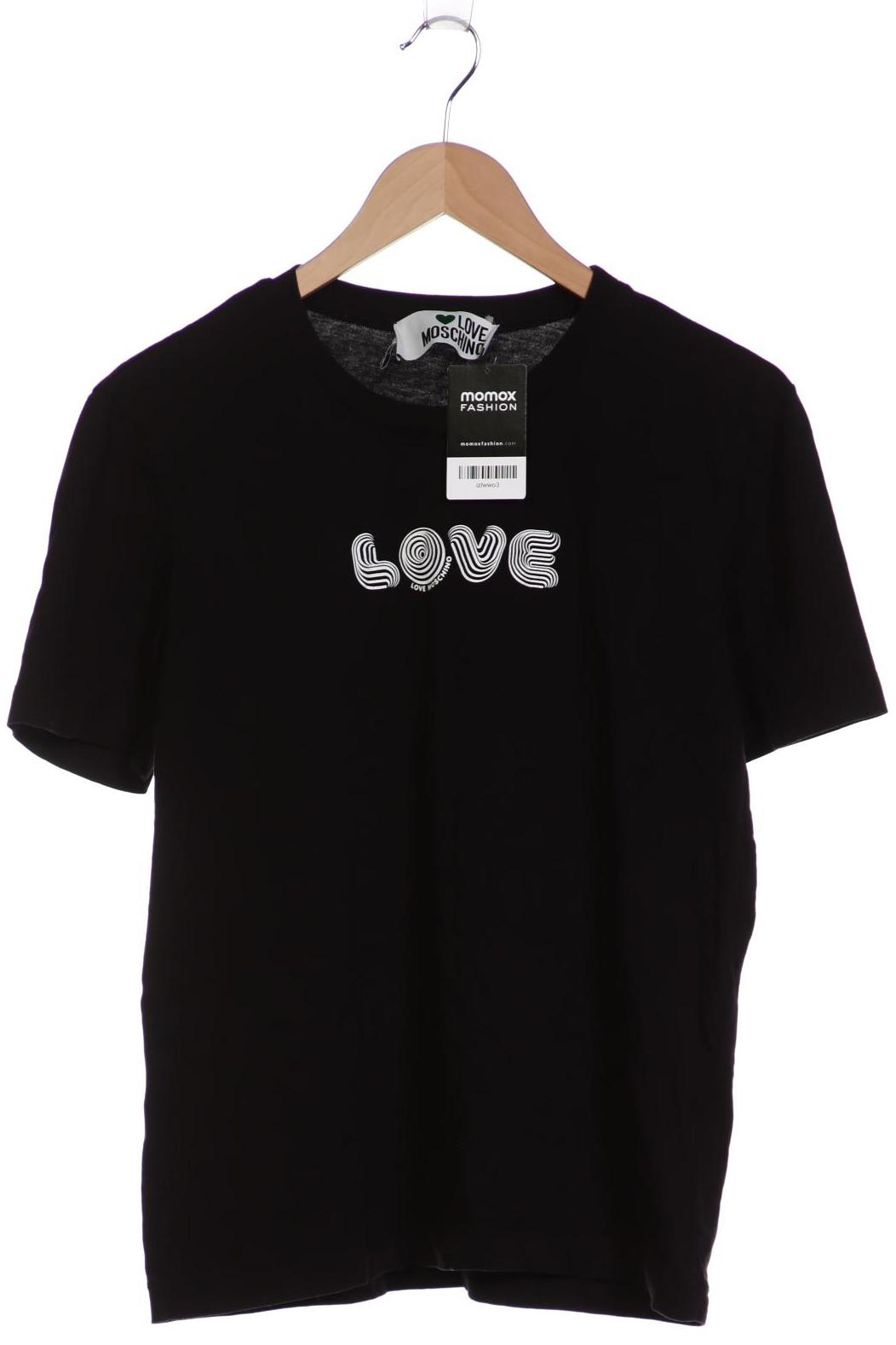

Love Moschino Damen T-Shirt, schwarz, Gr. 38