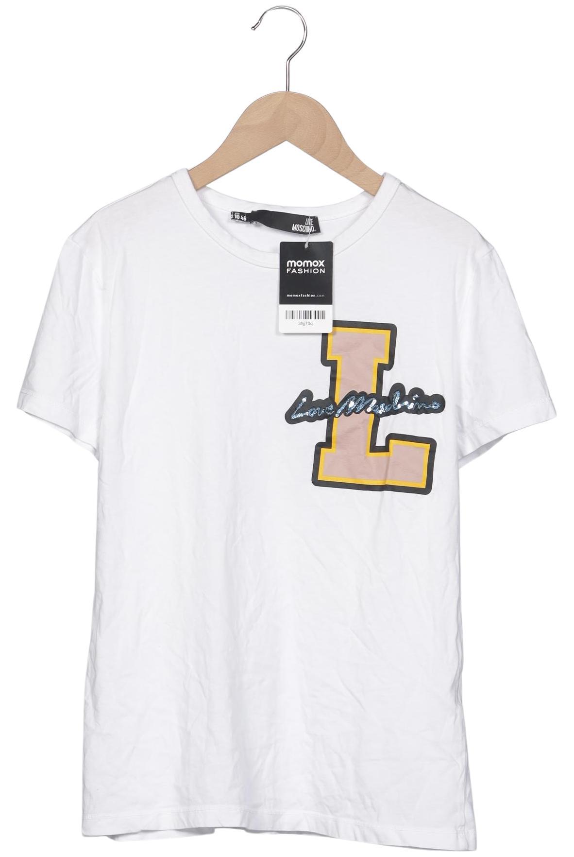 

Love Moschino Damen T-Shirt, weiß, Gr. 42