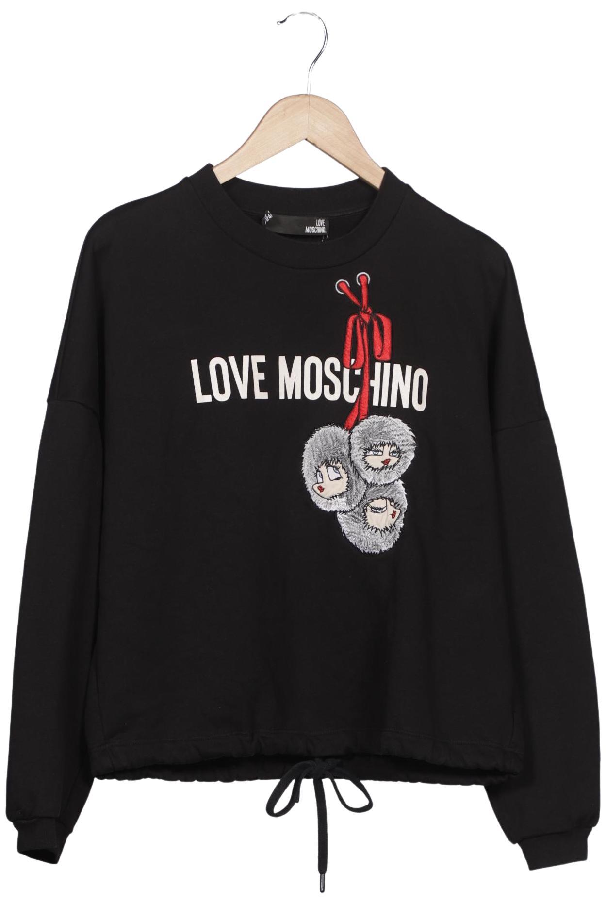 

Love Moschino Damen Sweatshirt, schwarz, Gr. 40