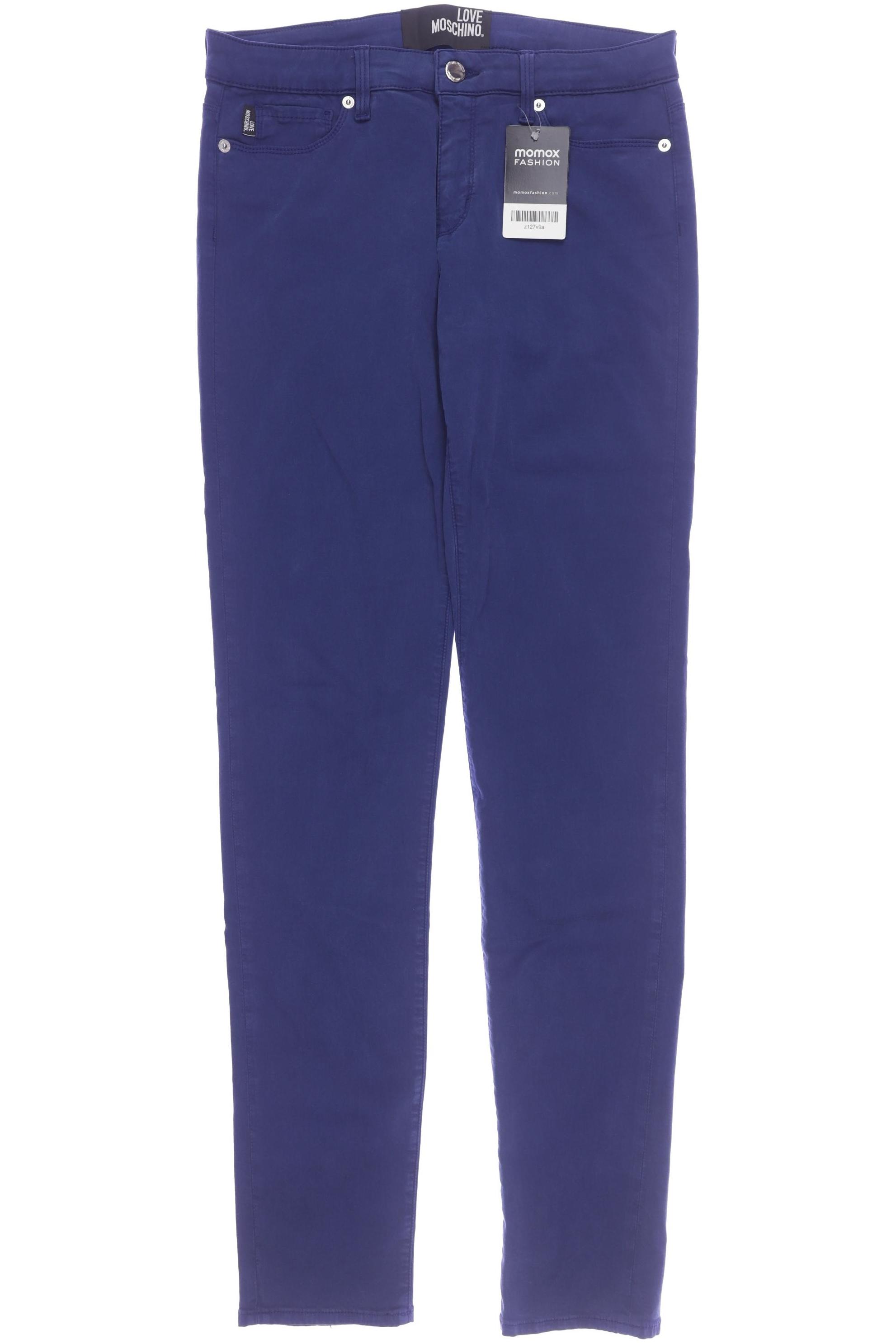 

Love Moschino Damen Stoffhose, marineblau, Gr. 28
