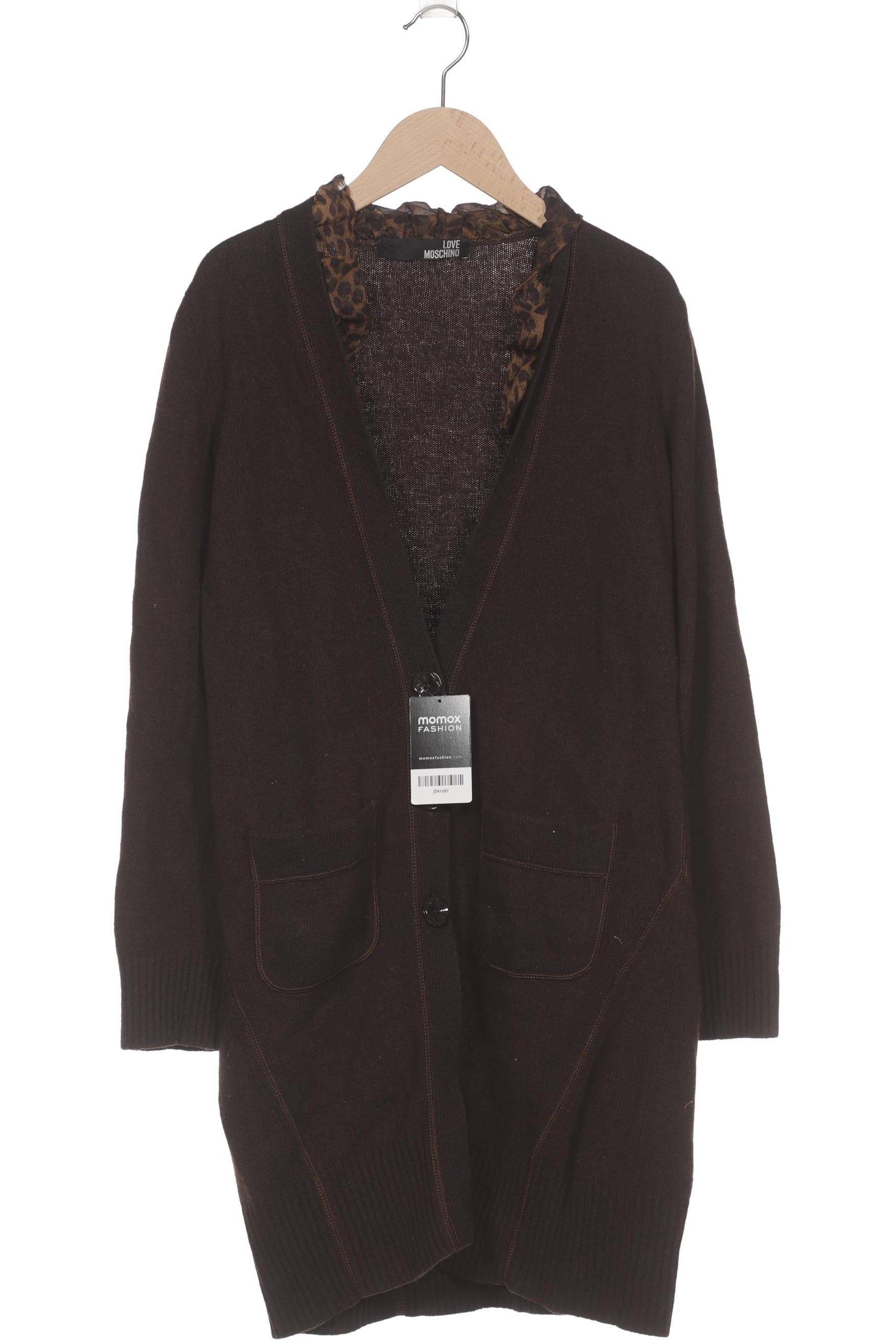 

Love Moschino Damen Strickjacke, braun, Gr. 40