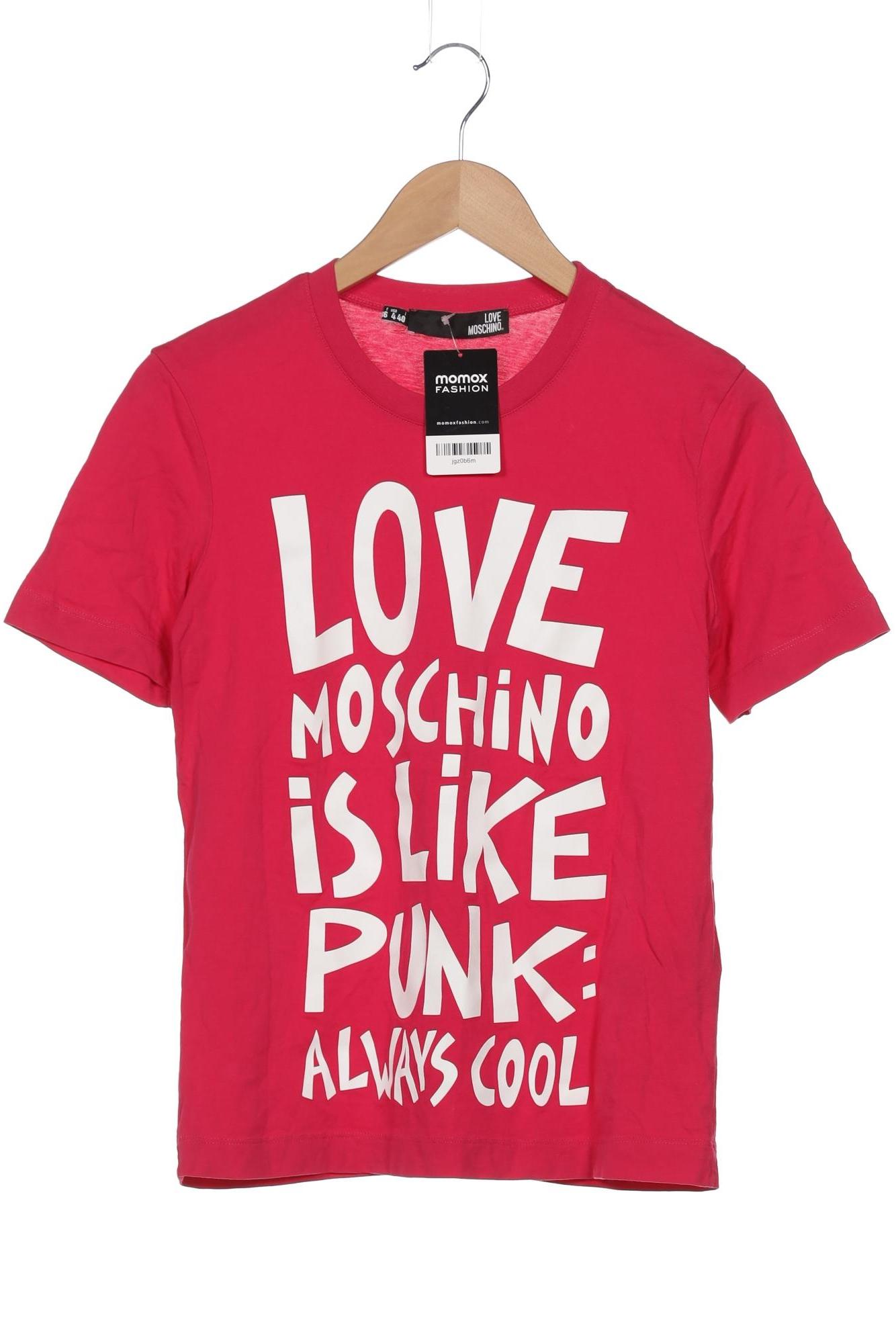 

Love Moschino Damen T-Shirt, pink, Gr. 36