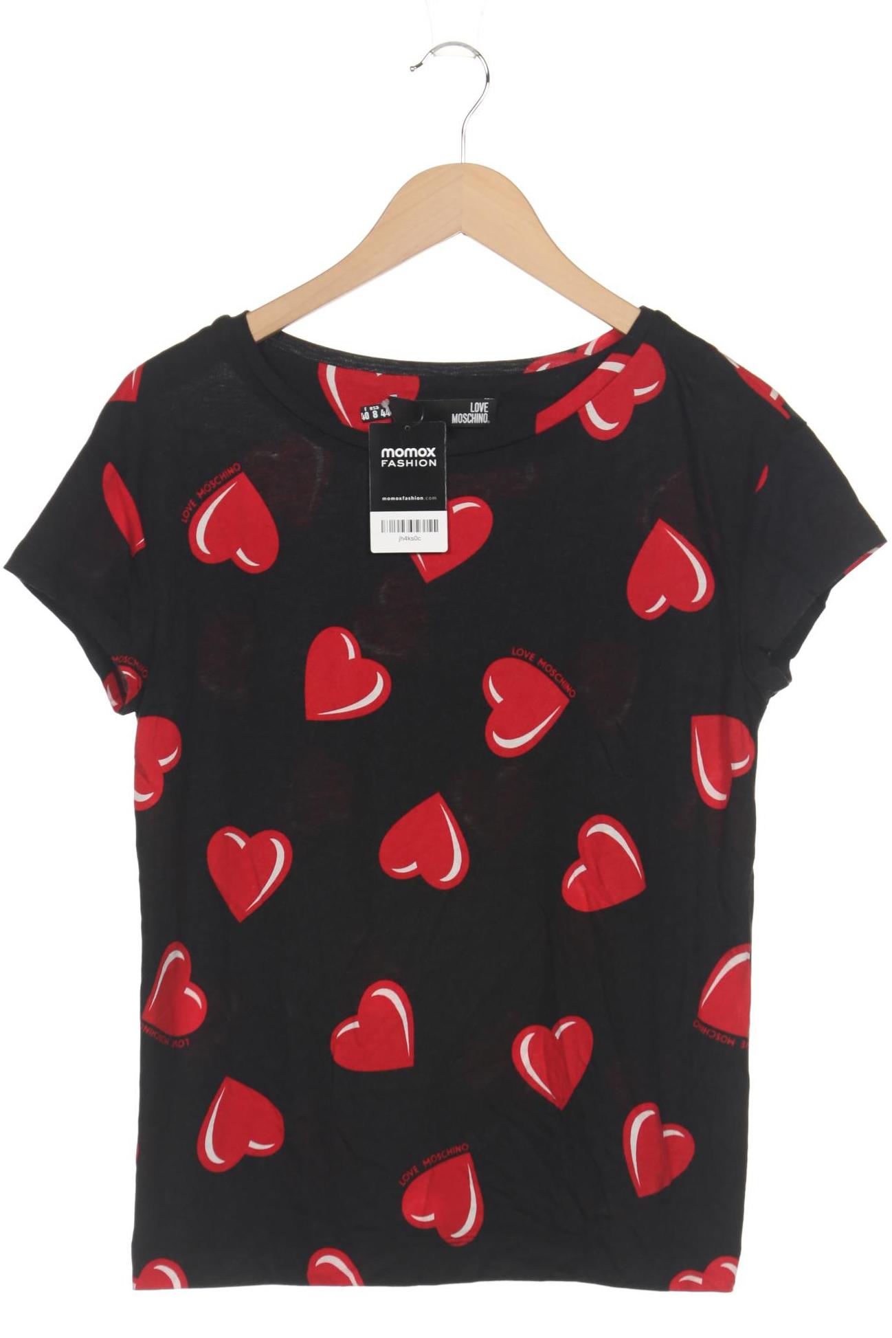 

Love Moschino Damen T-Shirt, schwarz, Gr. 40