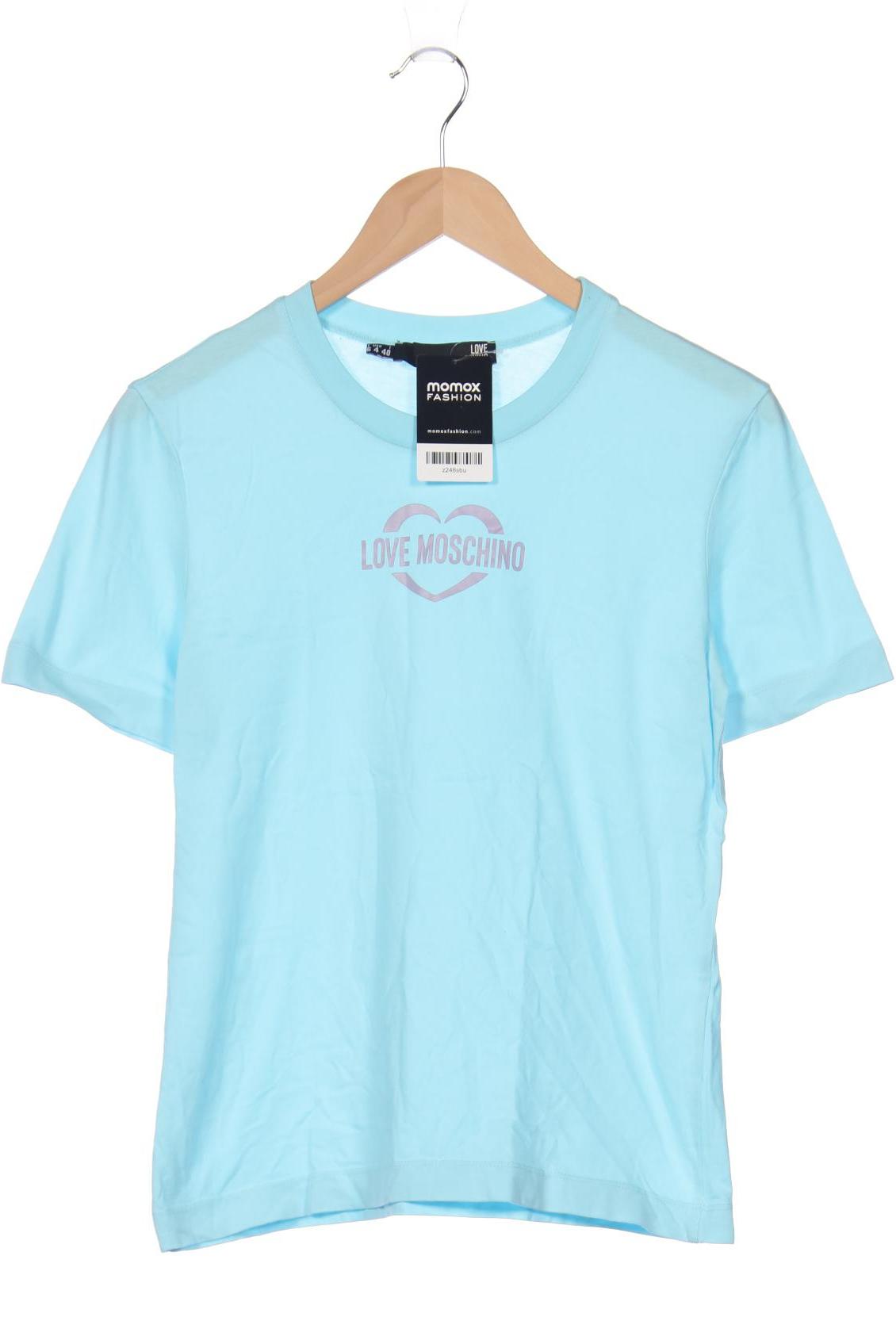 

LOVE MOSCHINO Damen T-Shirt, hellblau