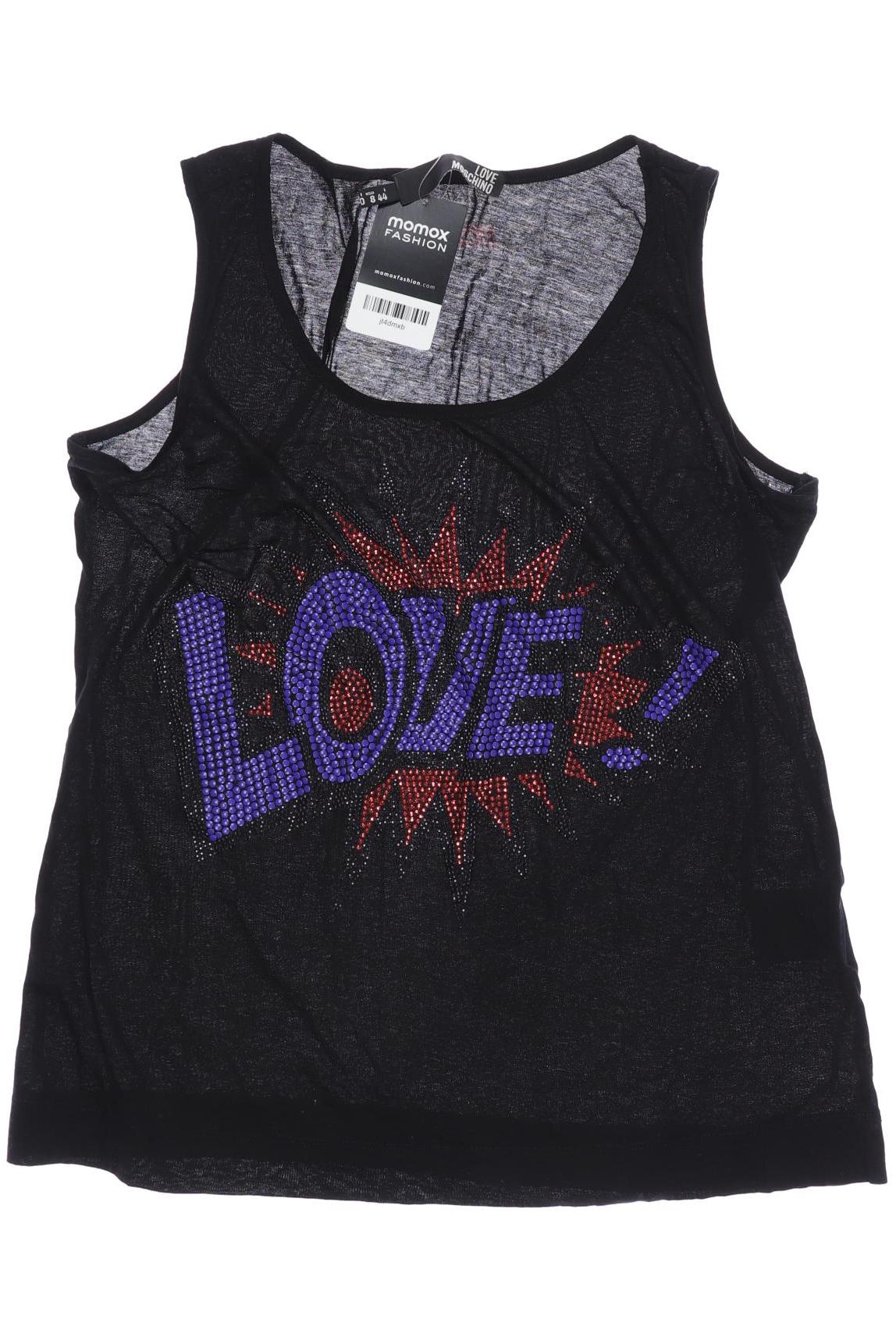 

Love Moschino Damen Top, schwarz, Gr. 40