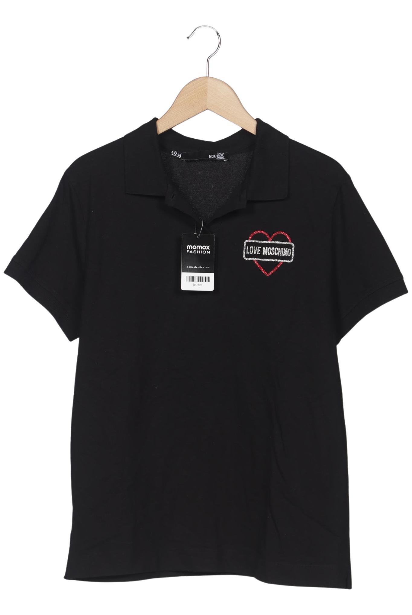

Love Moschino Damen Poloshirt, schwarz, Gr. 44