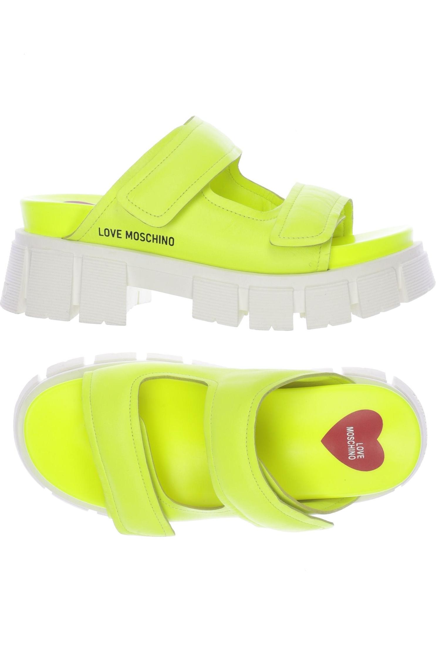 

Love Moschino Damen Sandale, neon, Gr. 38