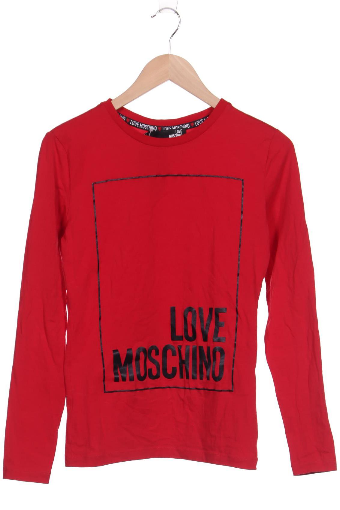 

LOVE MOSCHINO Damen Langarmshirt, rot