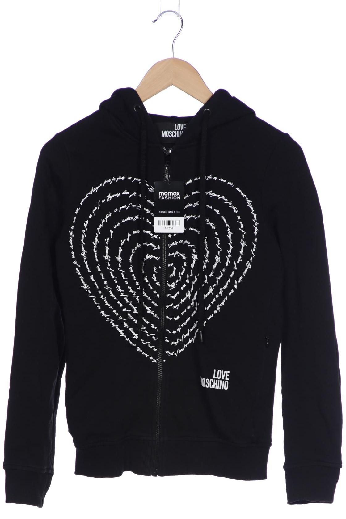 

Love Moschino Damen Kapuzenpullover, schwarz, Gr. 36
