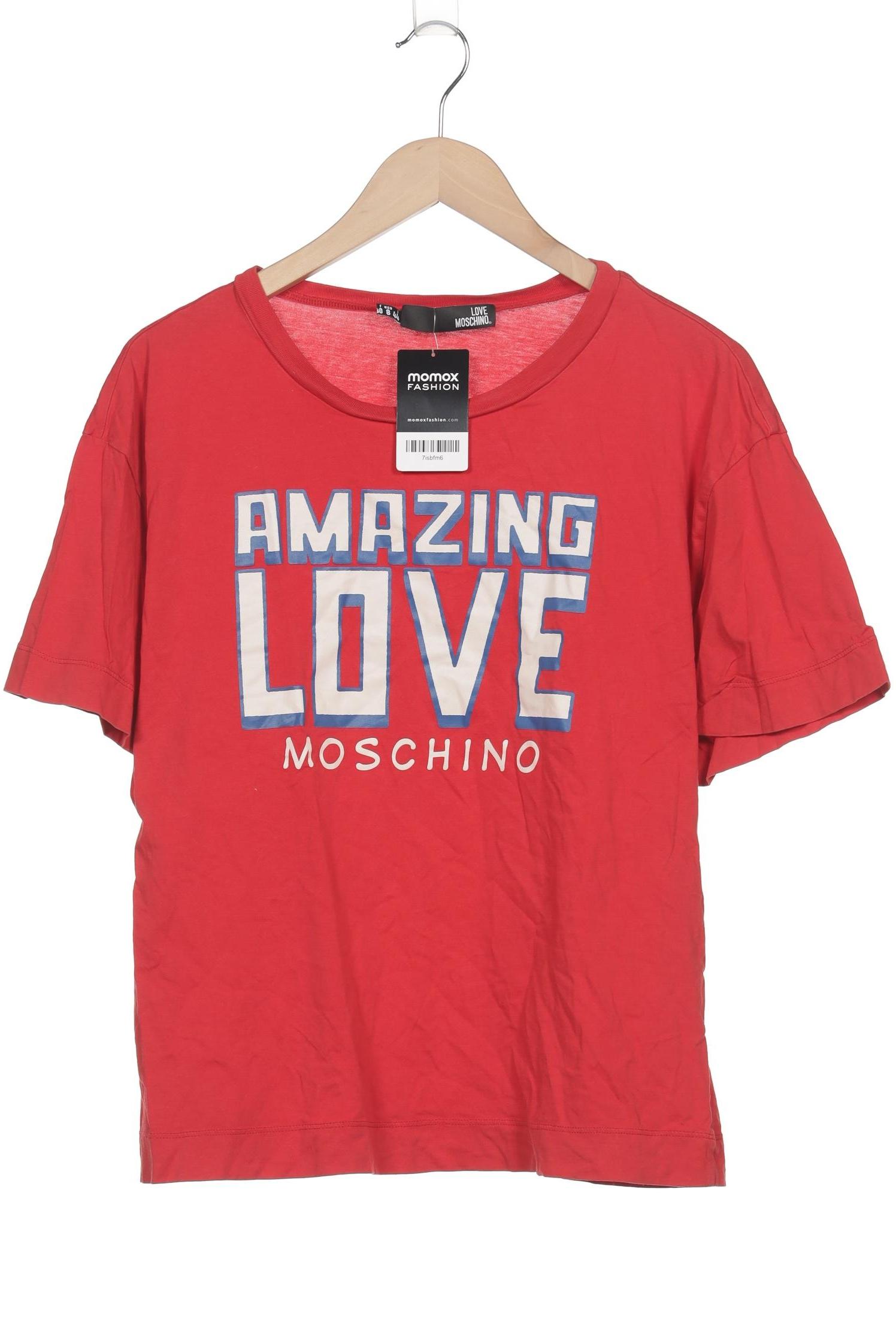 

Love Moschino Damen T-Shirt, rot, Gr. 40