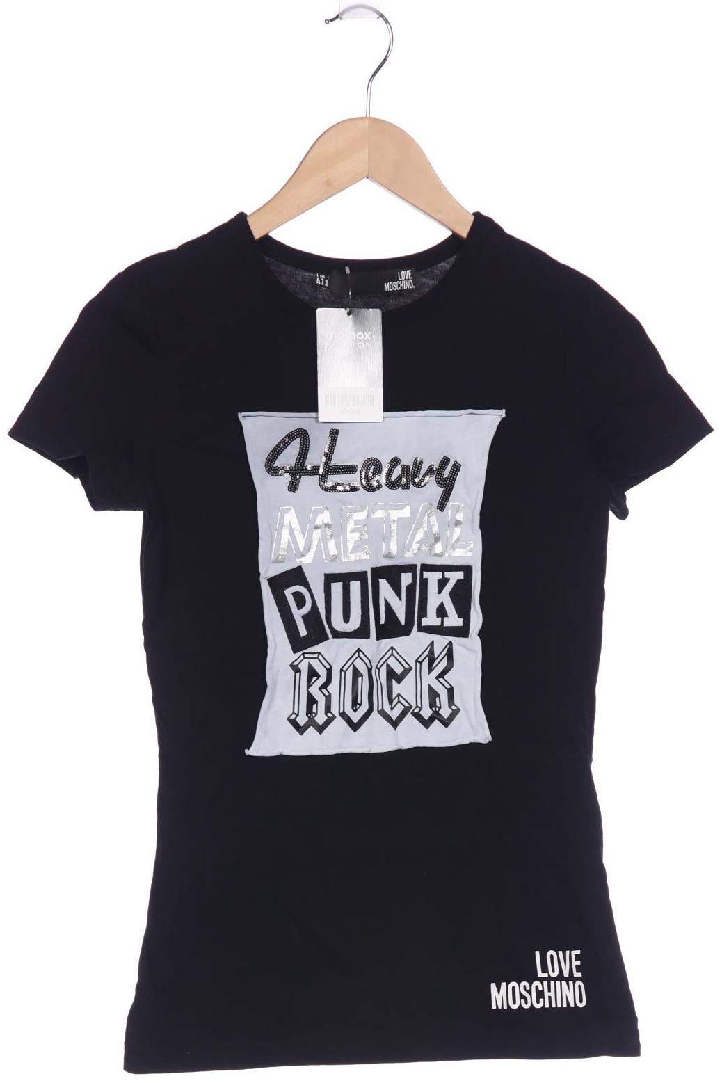 

Love Moschino Damen T-Shirt, schwarz, Gr. 34