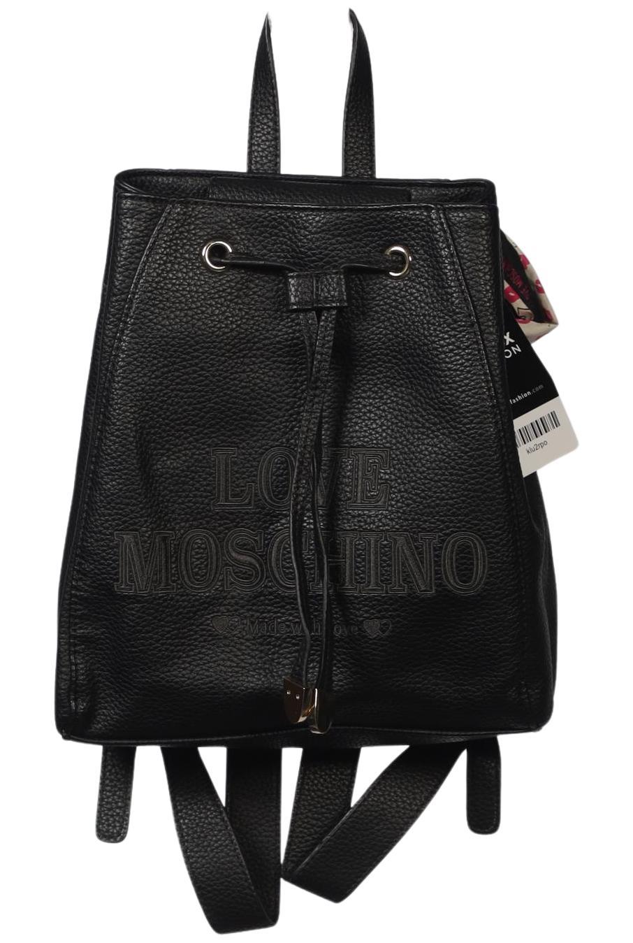 

Love Moschino Damen Rucksack, schwarz, Gr.