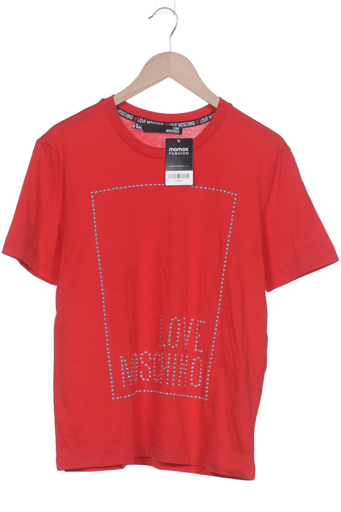 

Love Moschino Damen T-Shirt, rot, Gr. 40