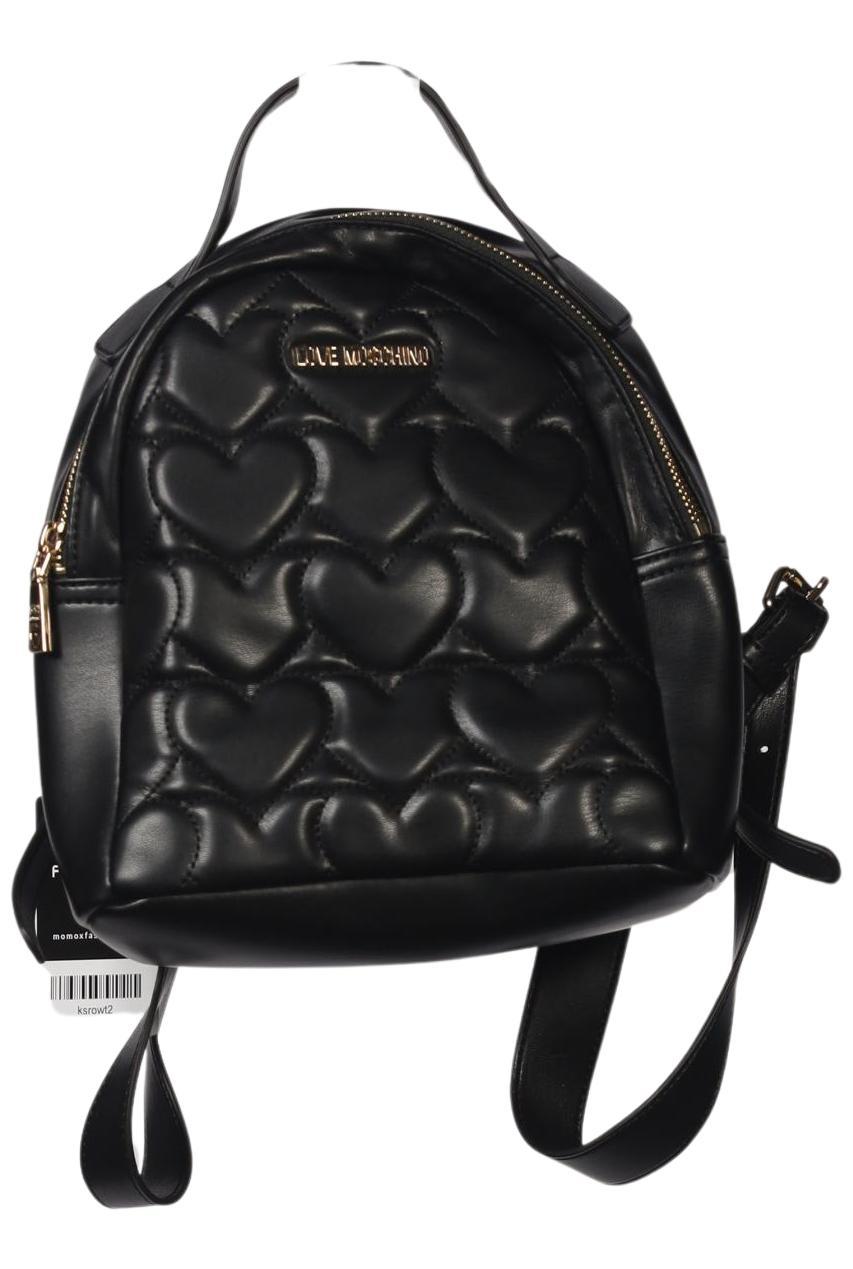 

Love Moschino Damen Rucksack, schwarz, Gr.