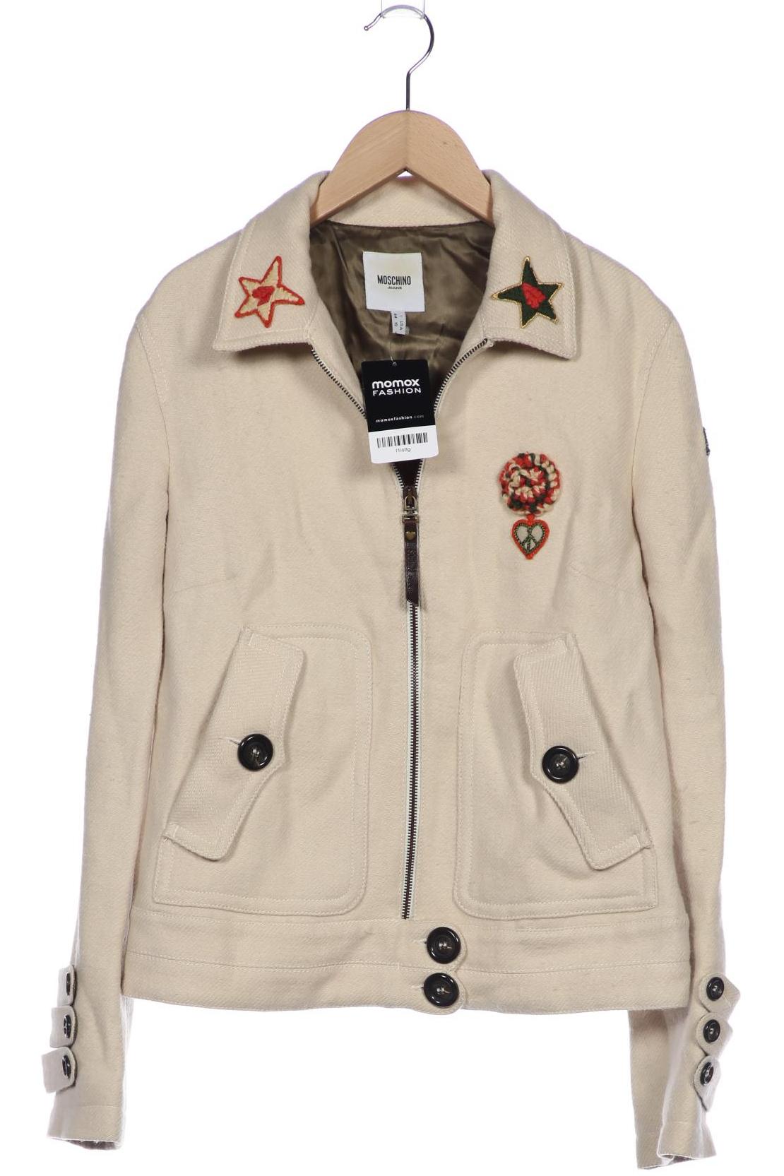 

Love Moschino Damen Jacke, cremeweiß, Gr. 40