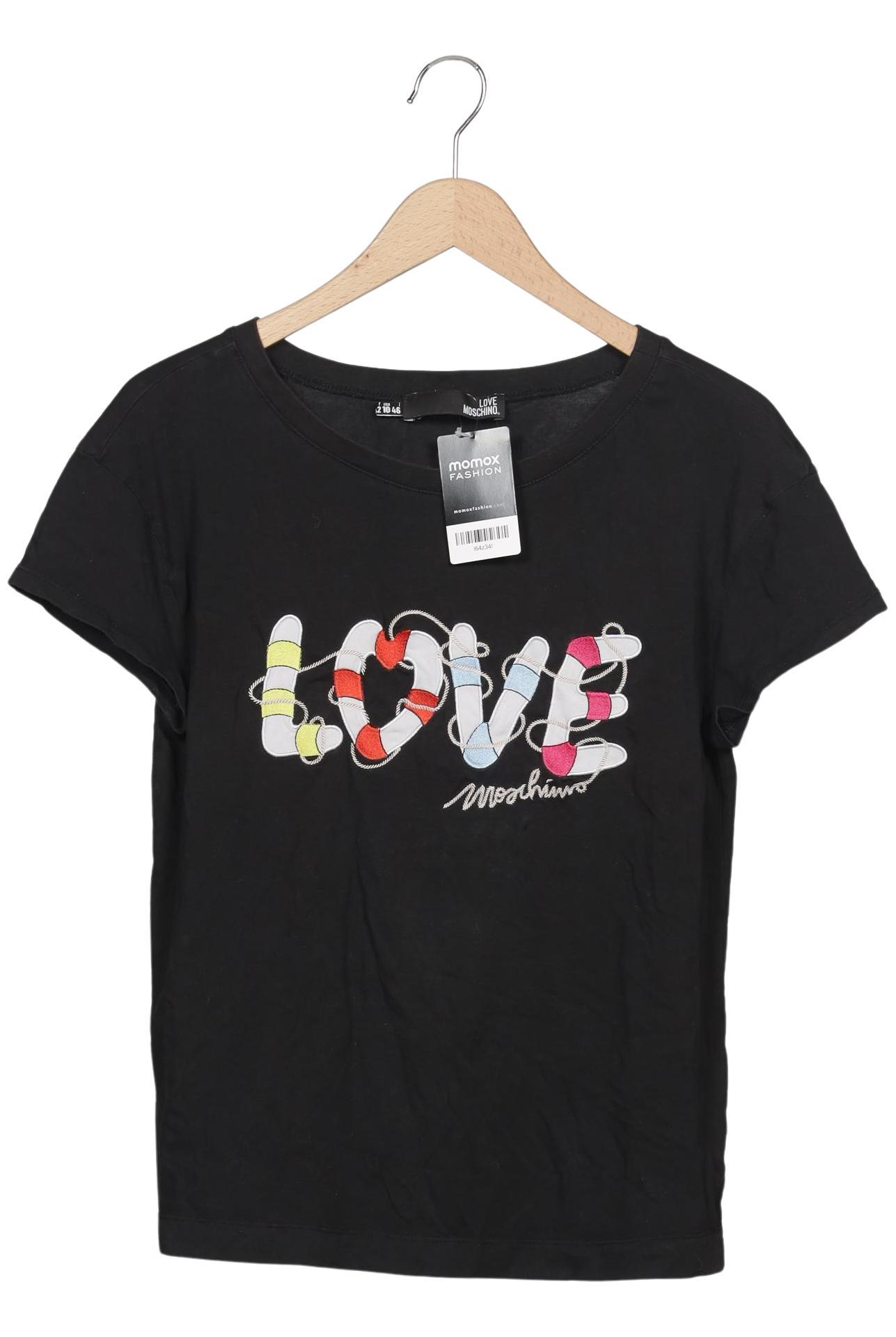 

Love Moschino Damen T-Shirt, schwarz, Gr. 42