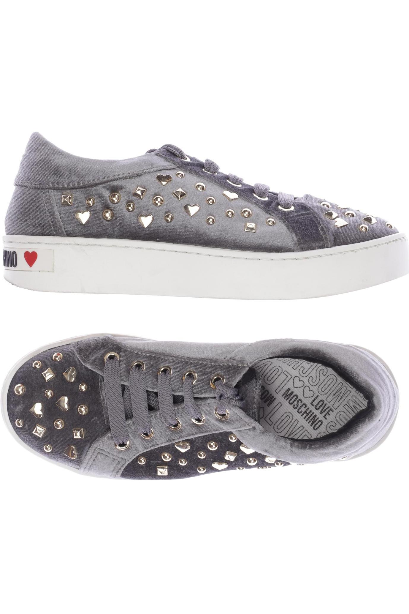 

Love Moschino Damen Sneakers, grau, Gr. 36