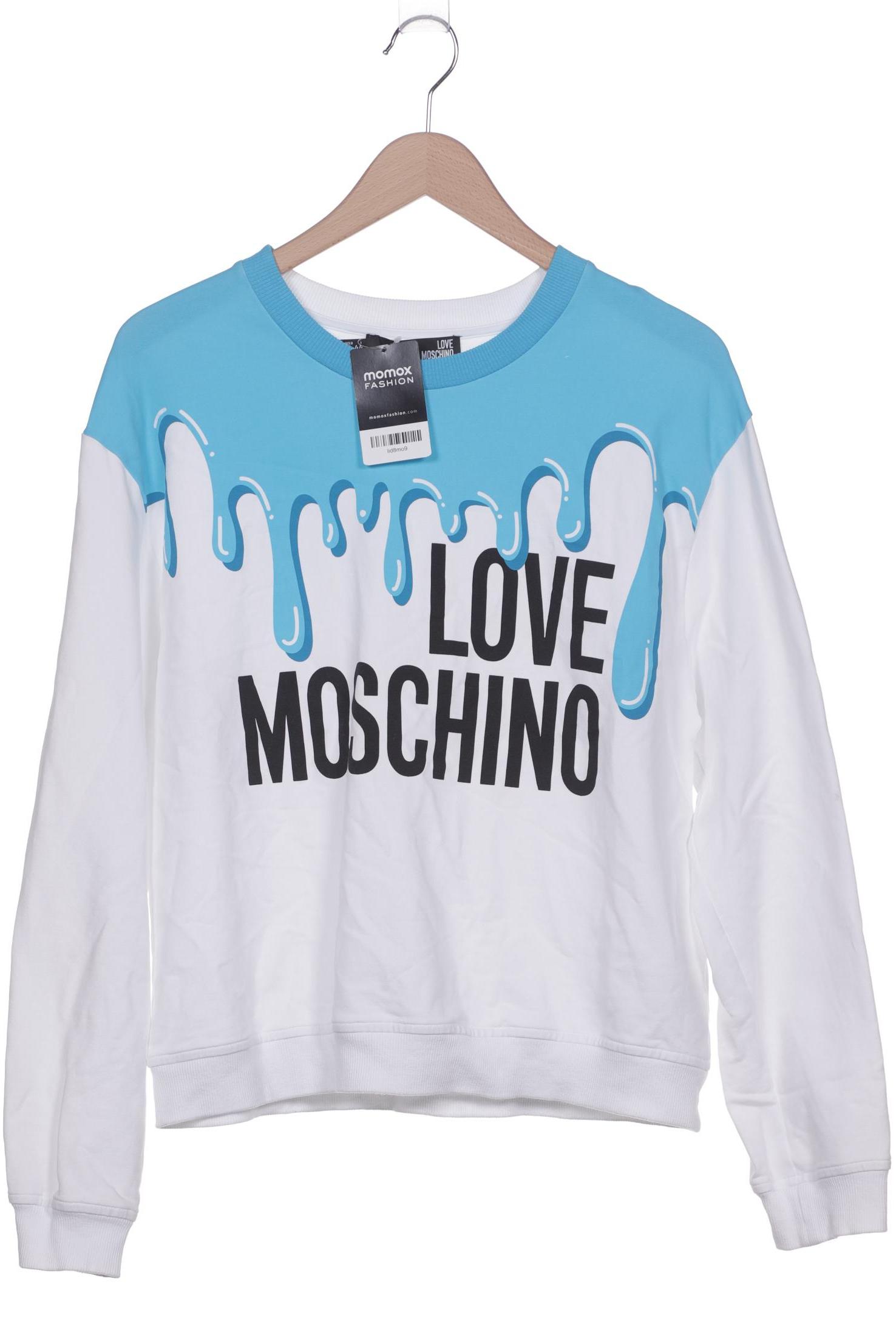 

Love Moschino Damen Sweatshirt, weiß, Gr. 40