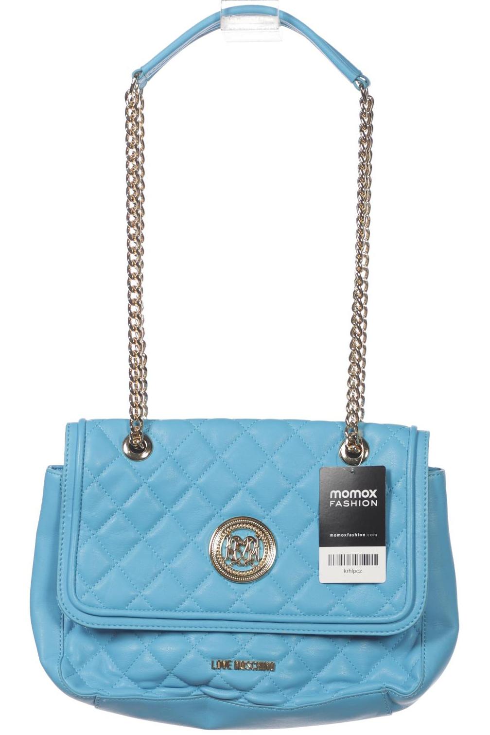 

Love Moschino Damen Handtasche, blau, Gr.