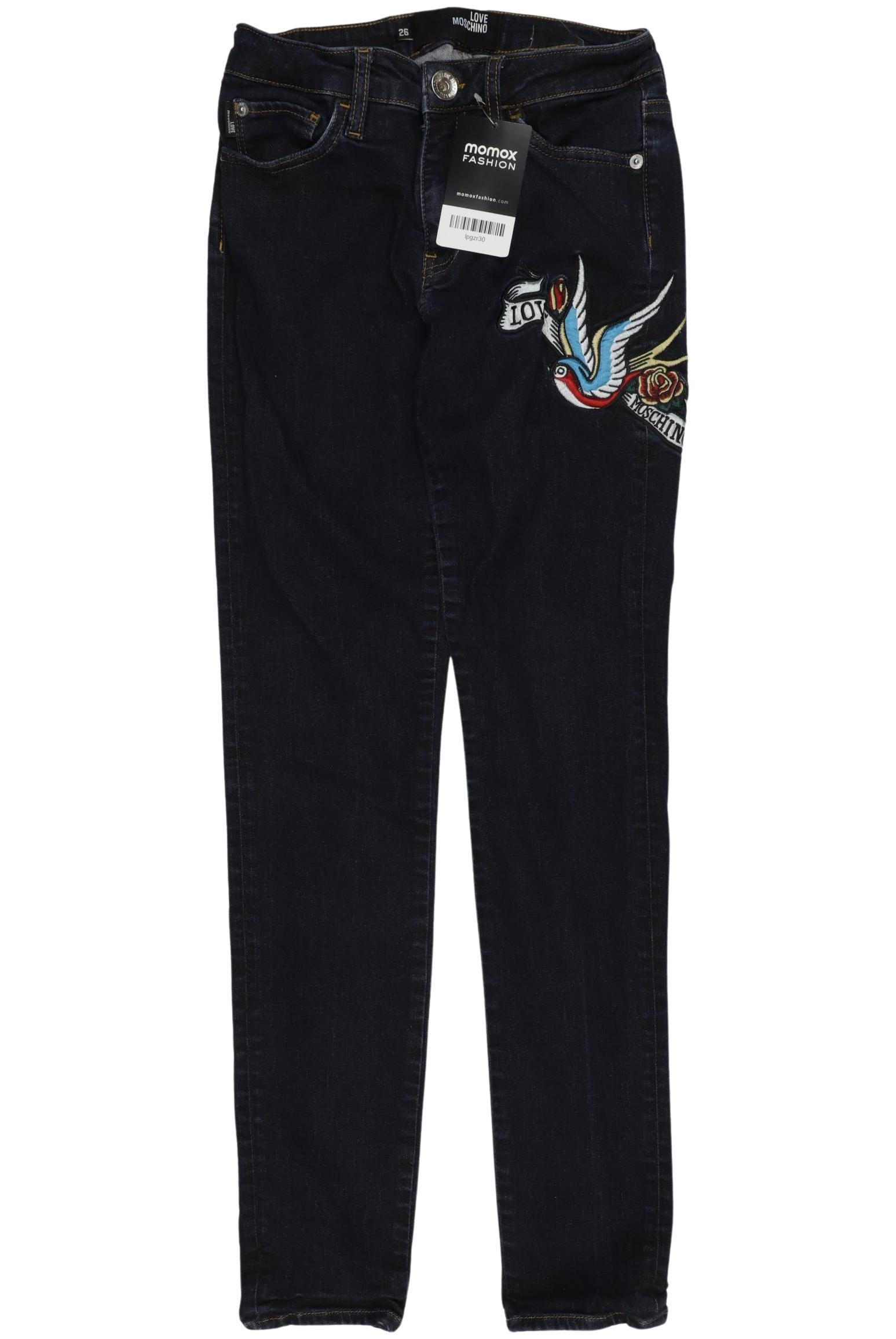 

Love Moschino Damen Jeans, marineblau, Gr. 26
