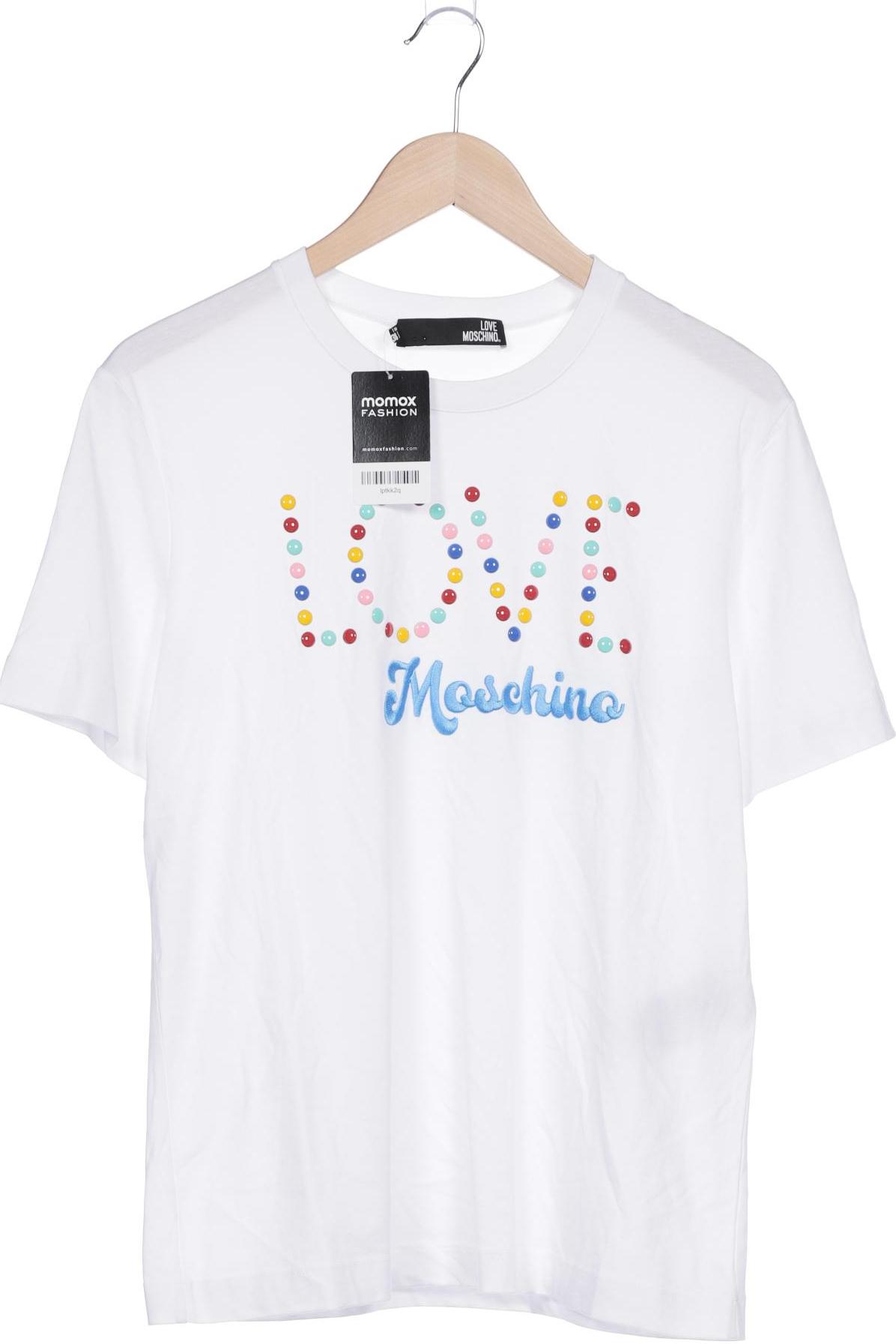 

LOVE MOSCHINO Damen T-Shirt, weiß