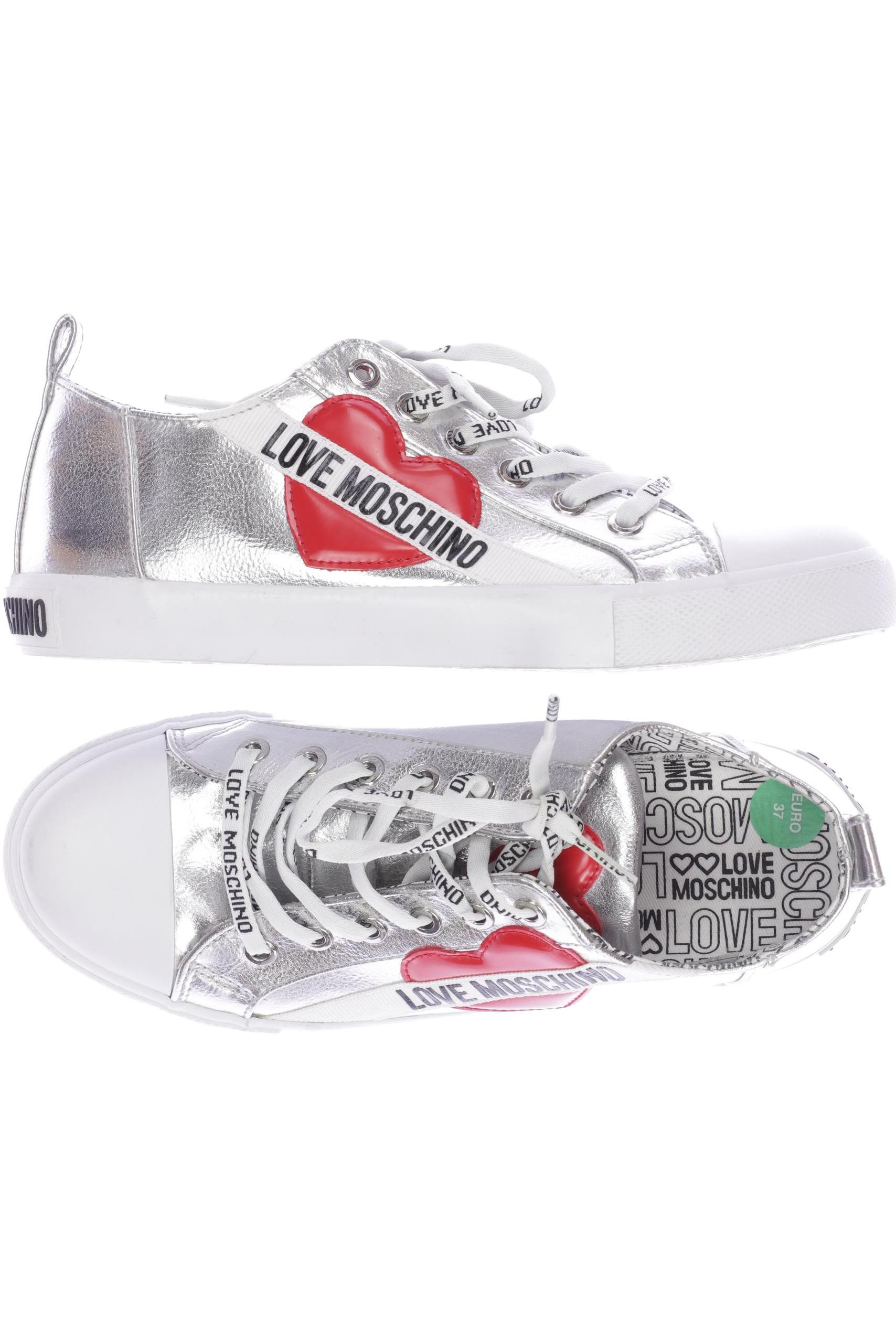 

LOVE MOSCHINO Damen Sneakers, silber