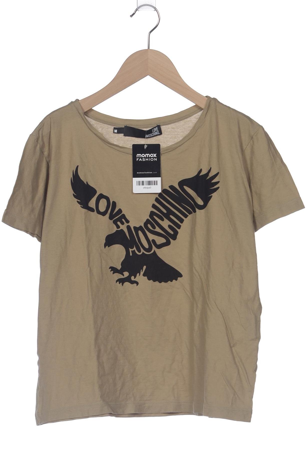 

Love Moschino Damen T-Shirt, beige, Gr. 38