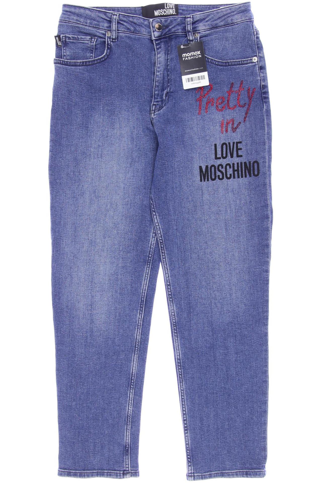 

LOVE MOSCHINO Damen Jeans, blau