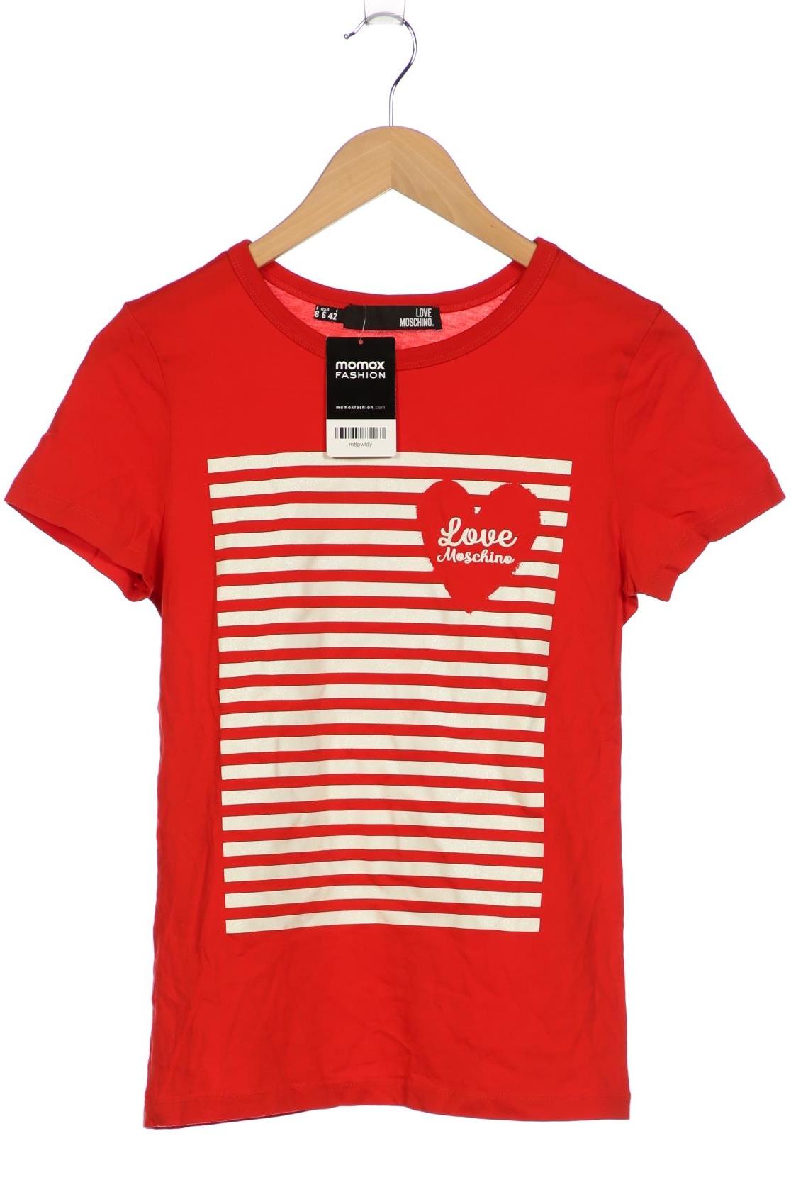 

Love Moschino Damen T-Shirt, rot, Gr. 36