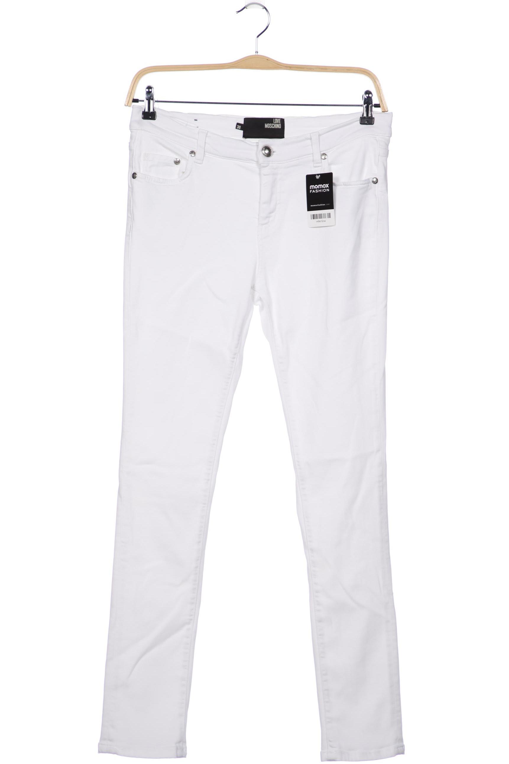 

LOVE MOSCHINO Damen Jeans, weiß