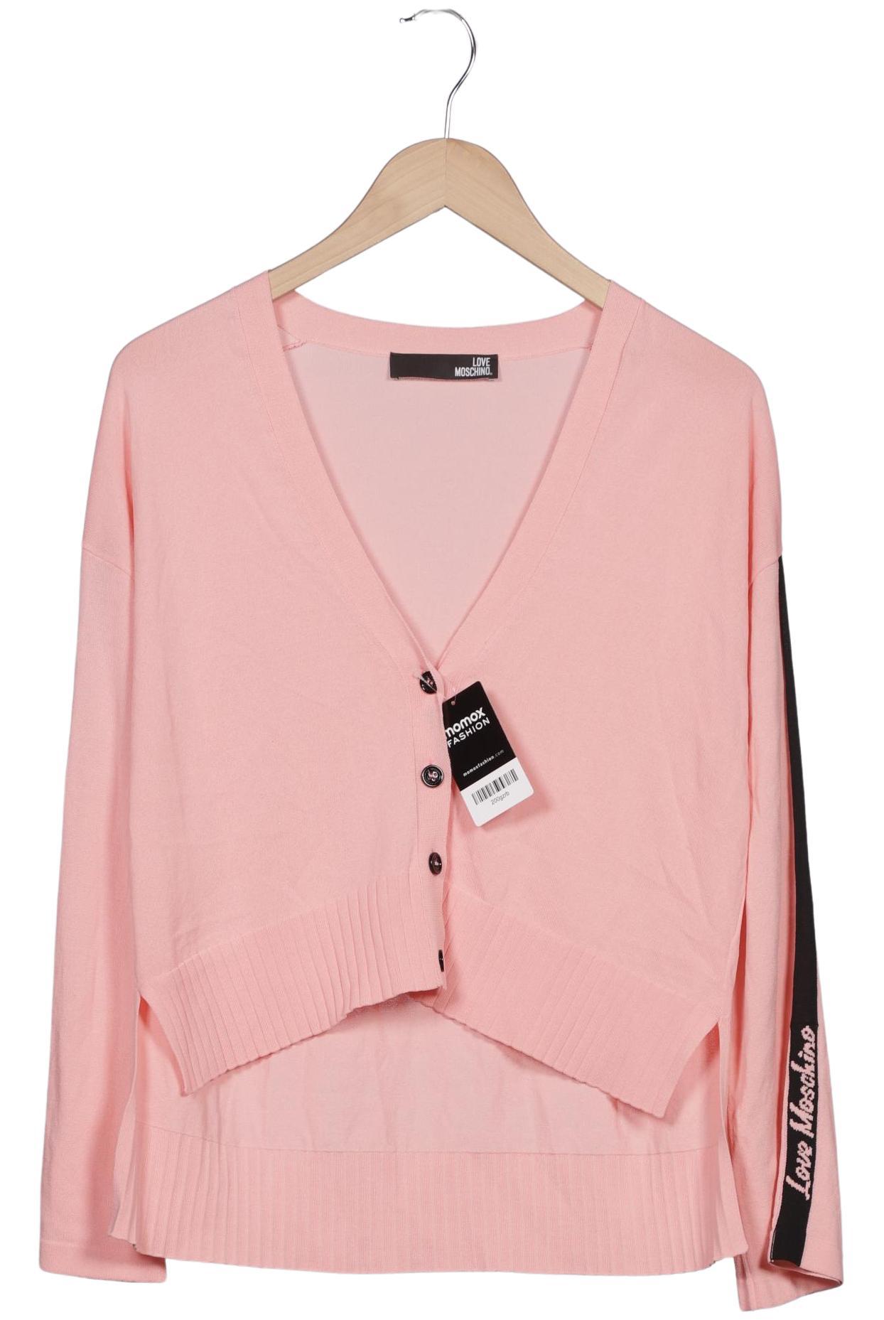 

Love Moschino Damen Strickjacke, pink, Gr. 34