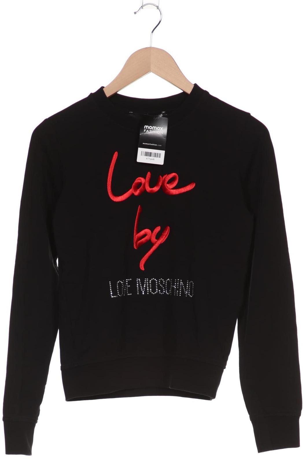 

Love Moschino Damen Sweatshirt, schwarz, Gr. 34