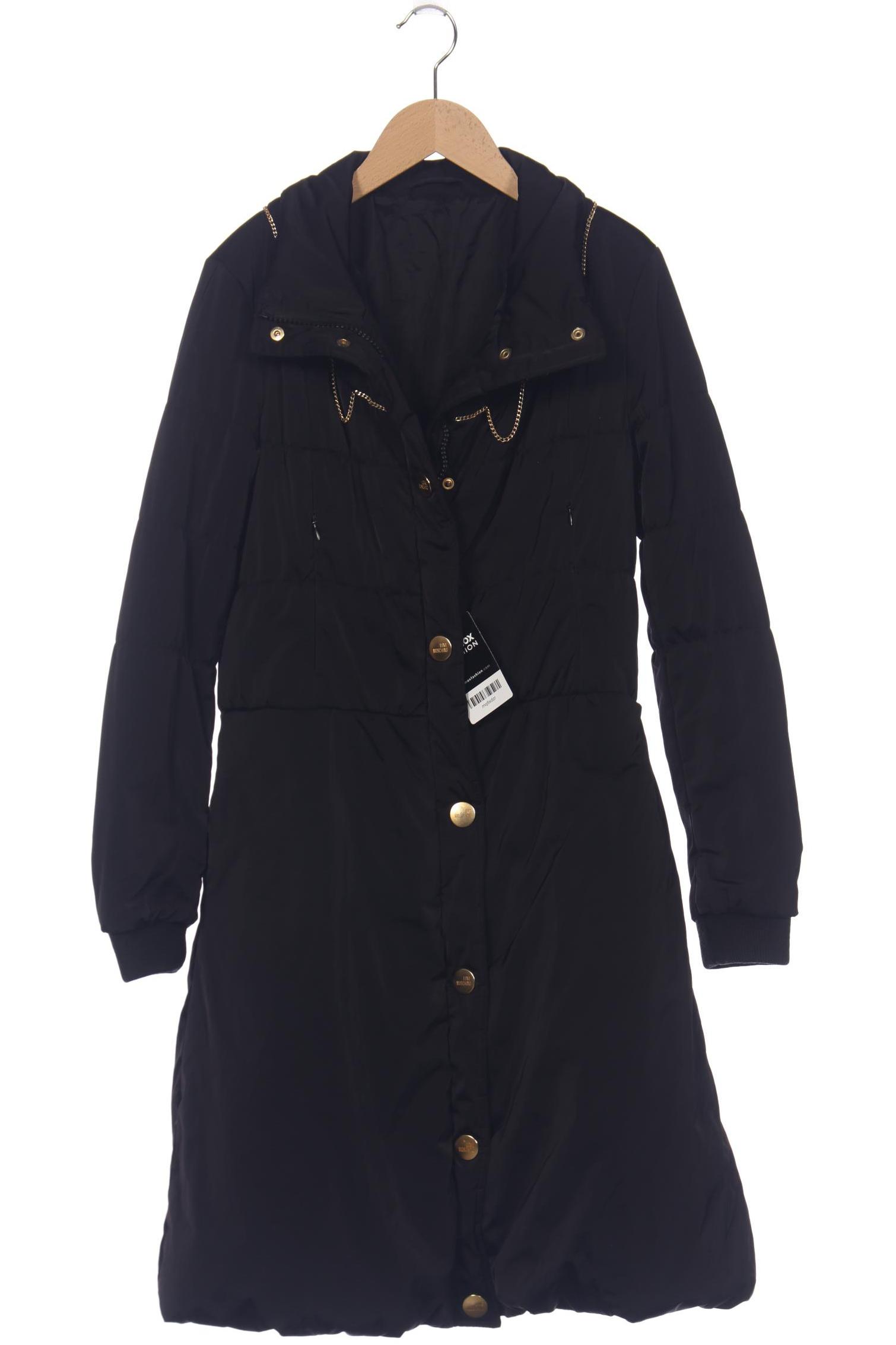 

Love Moschino Damen Mantel, schwarz, Gr. 38