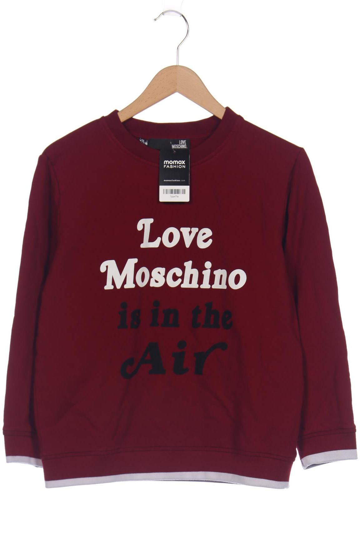 

LOVE MOSCHINO Damen Sweatshirt, bordeaux