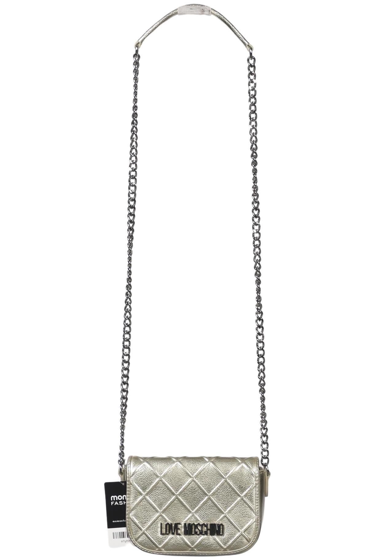 

Love Moschino Damen Handtasche, silber, Gr.