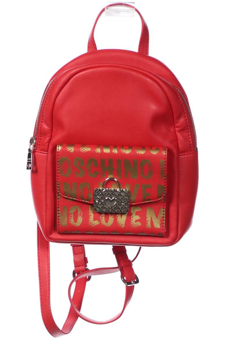

Love Moschino Damen Rucksack, rot, Gr.