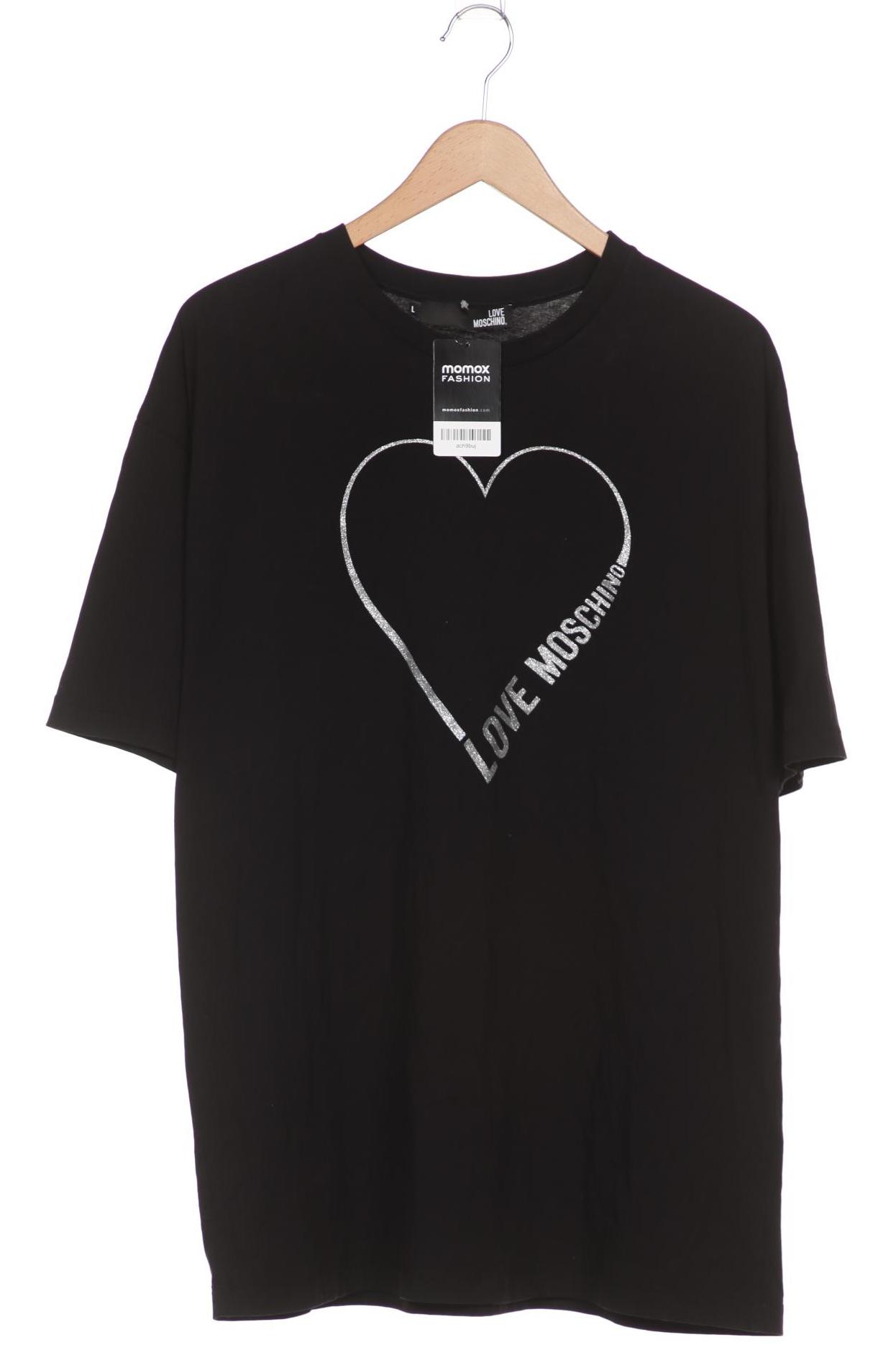 

Love Moschino Damen T-Shirt, schwarz, Gr. 42