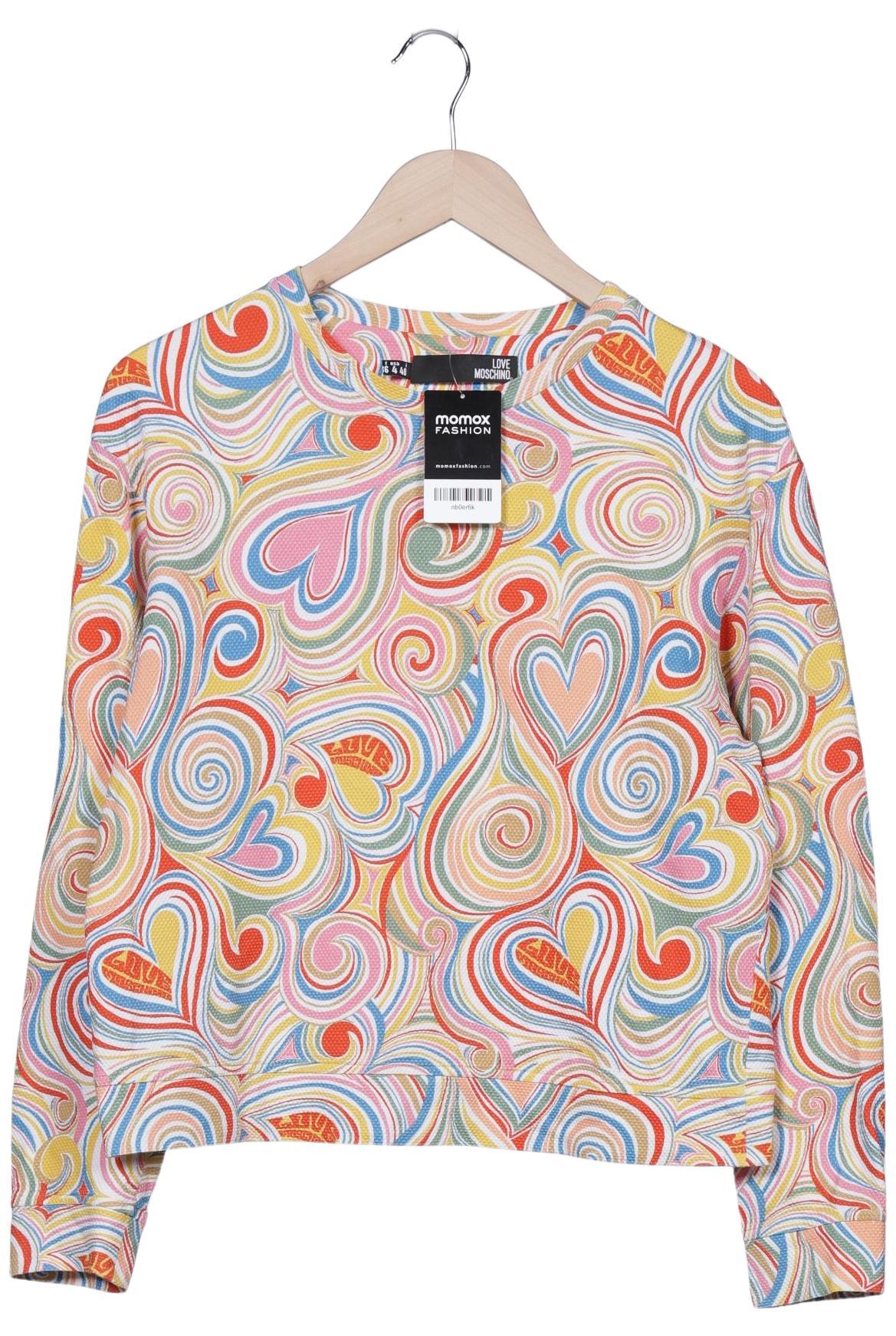 

Love Moschino Damen Langarmshirt, mehrfarbig, Gr. 36