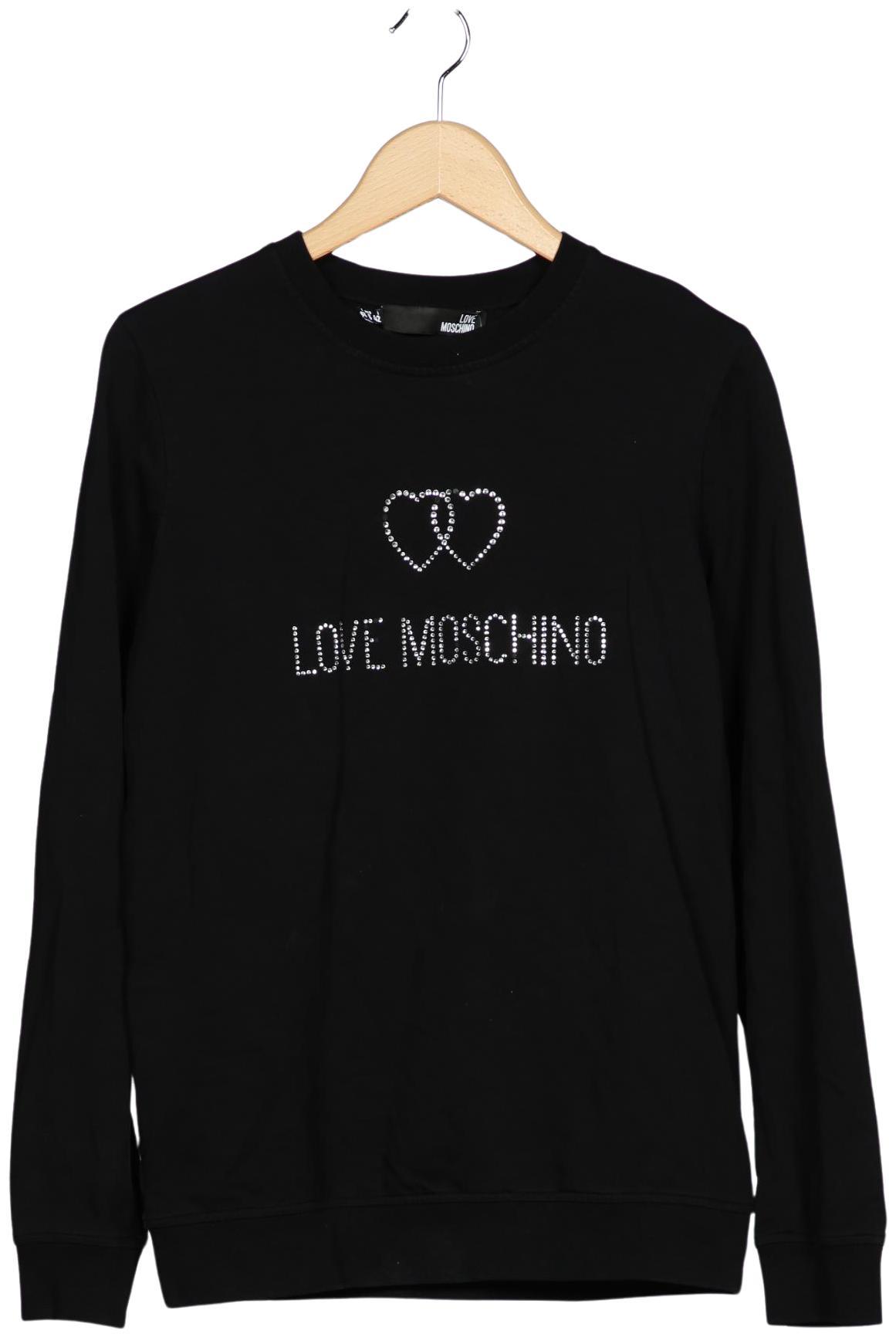 

Love Moschino Damen Sweatshirt, schwarz, Gr. 38