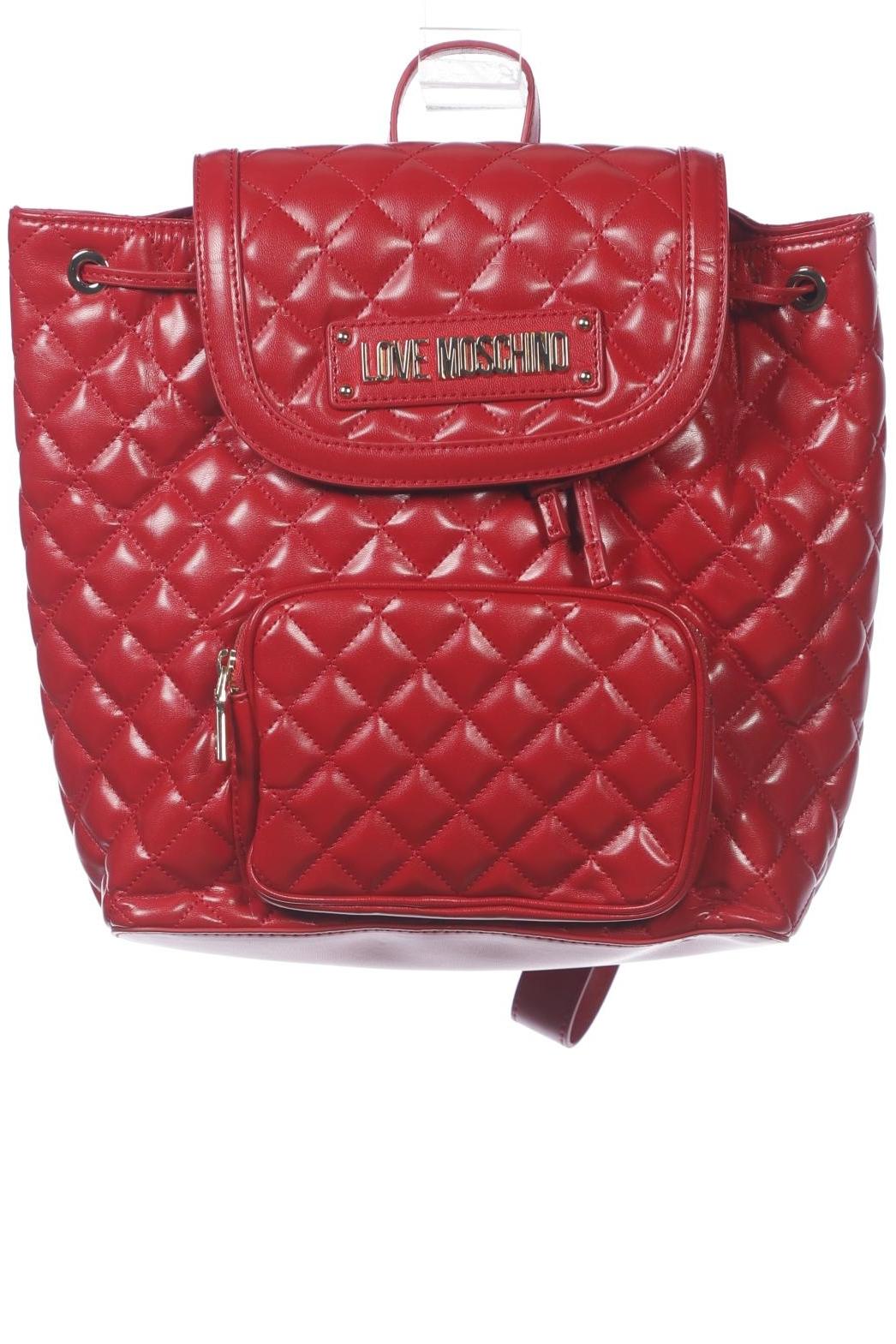 

Love Moschino Damen Rucksack, rot, Gr.