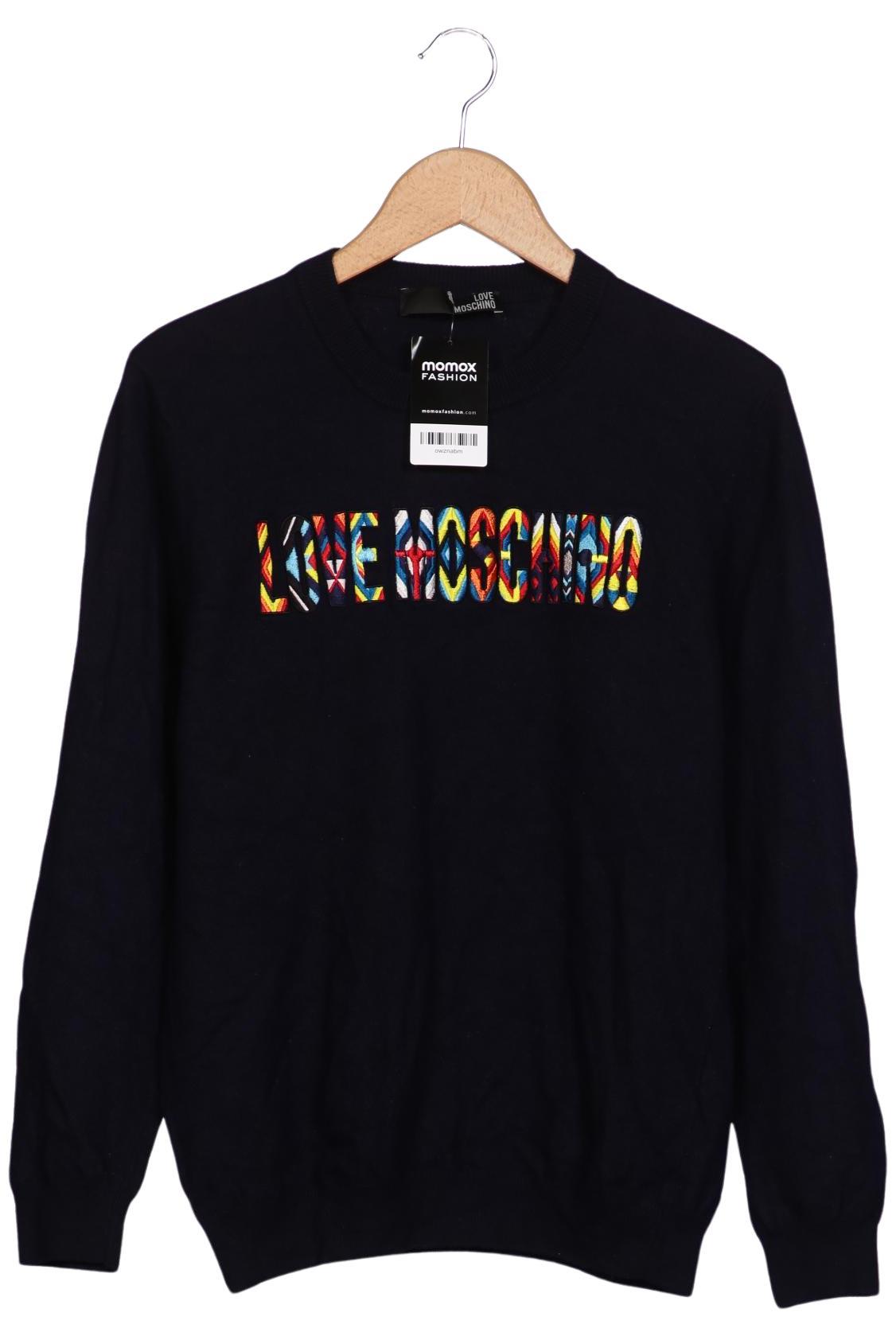 

Love Moschino Damen Pullover, marineblau, Gr. 44