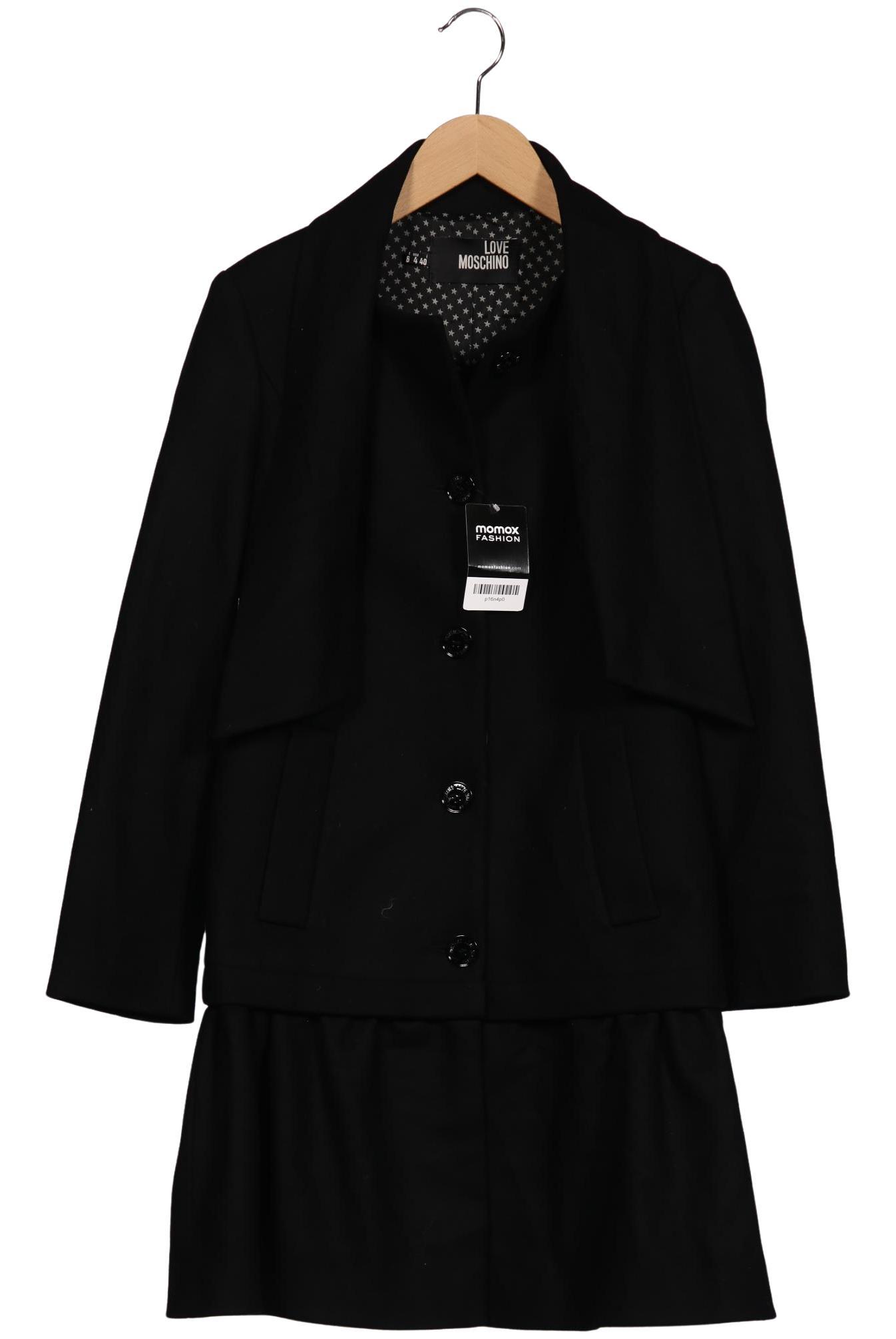 

Love Moschino Damen Mantel, schwarz, Gr. 36