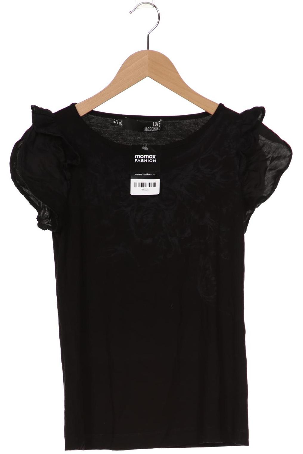 

Love Moschino Damen Bluse, schwarz, Gr. 34