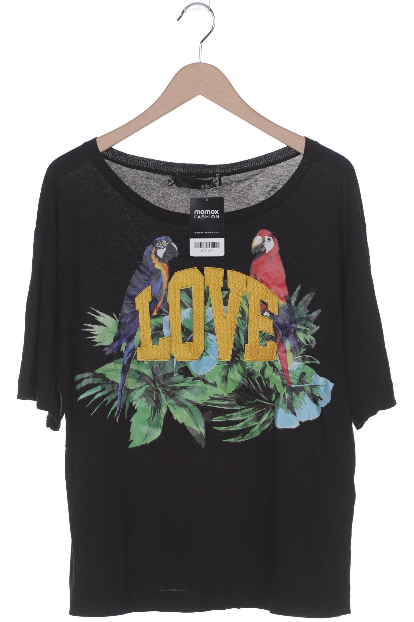 

Love Moschino Damen T-Shirt, schwarz, Gr. 44