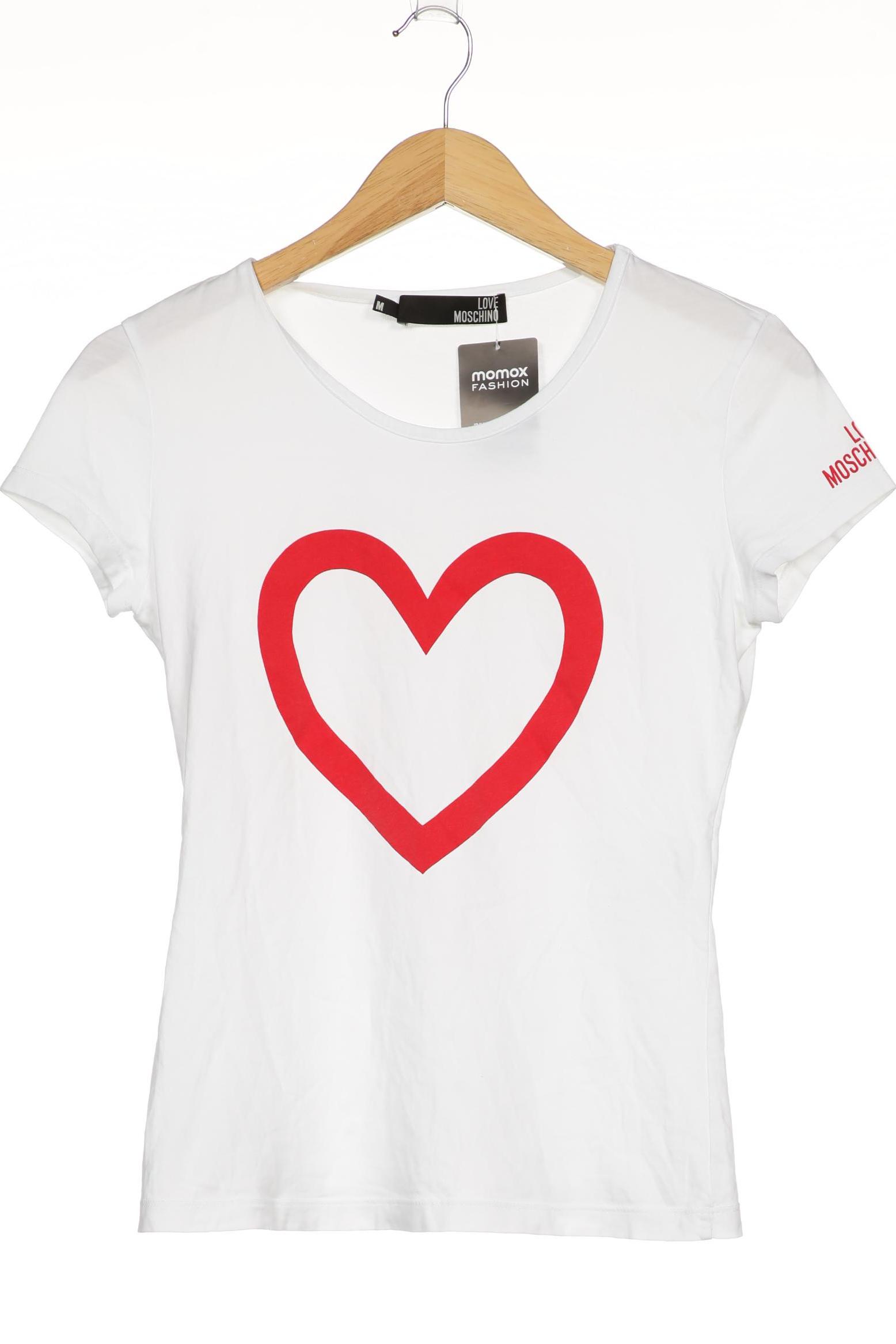 

Love Moschino Damen T-Shirt, weiß, Gr. 38
