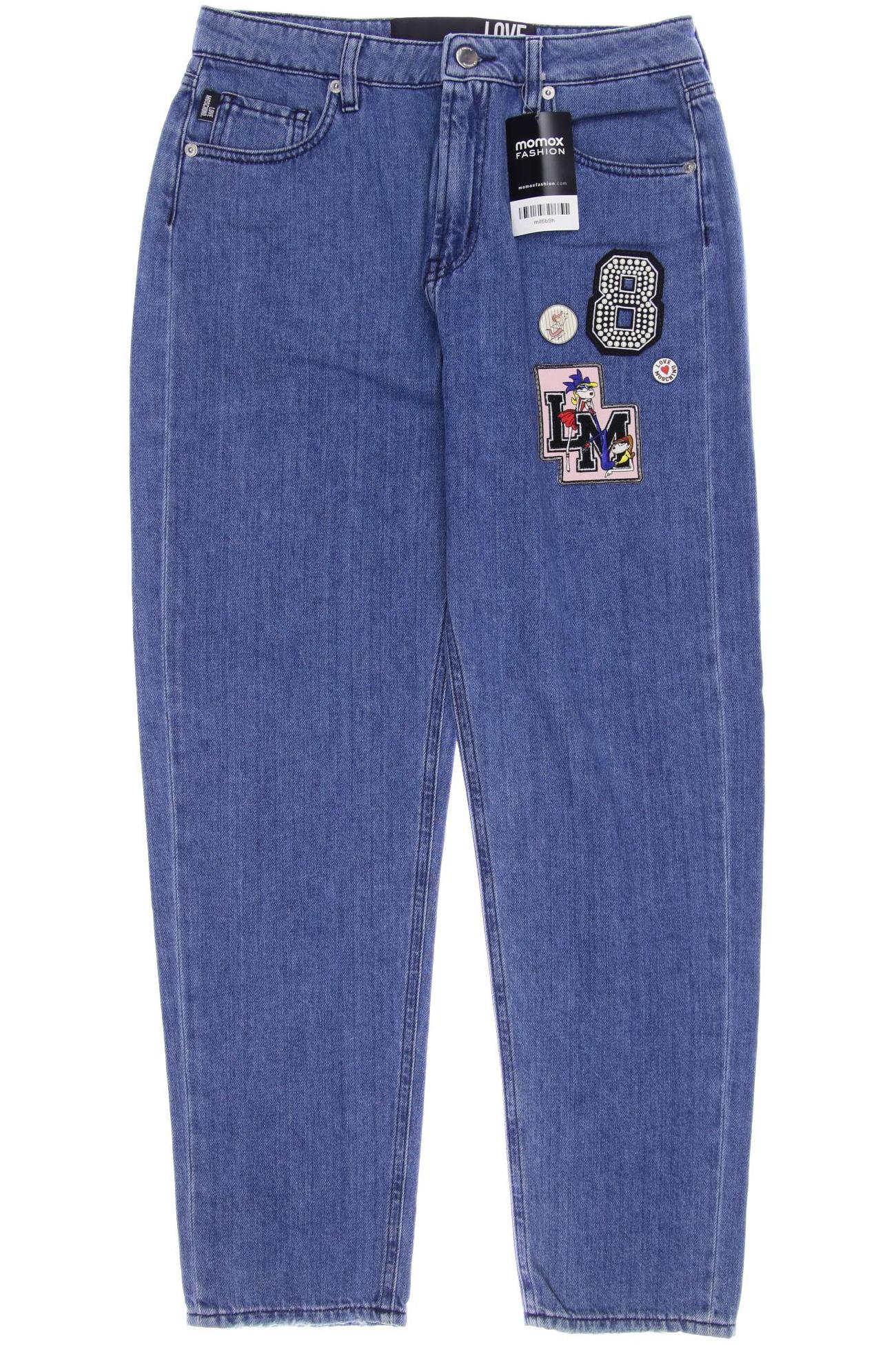 

Love Moschino Damen Jeans, blau, Gr. 36