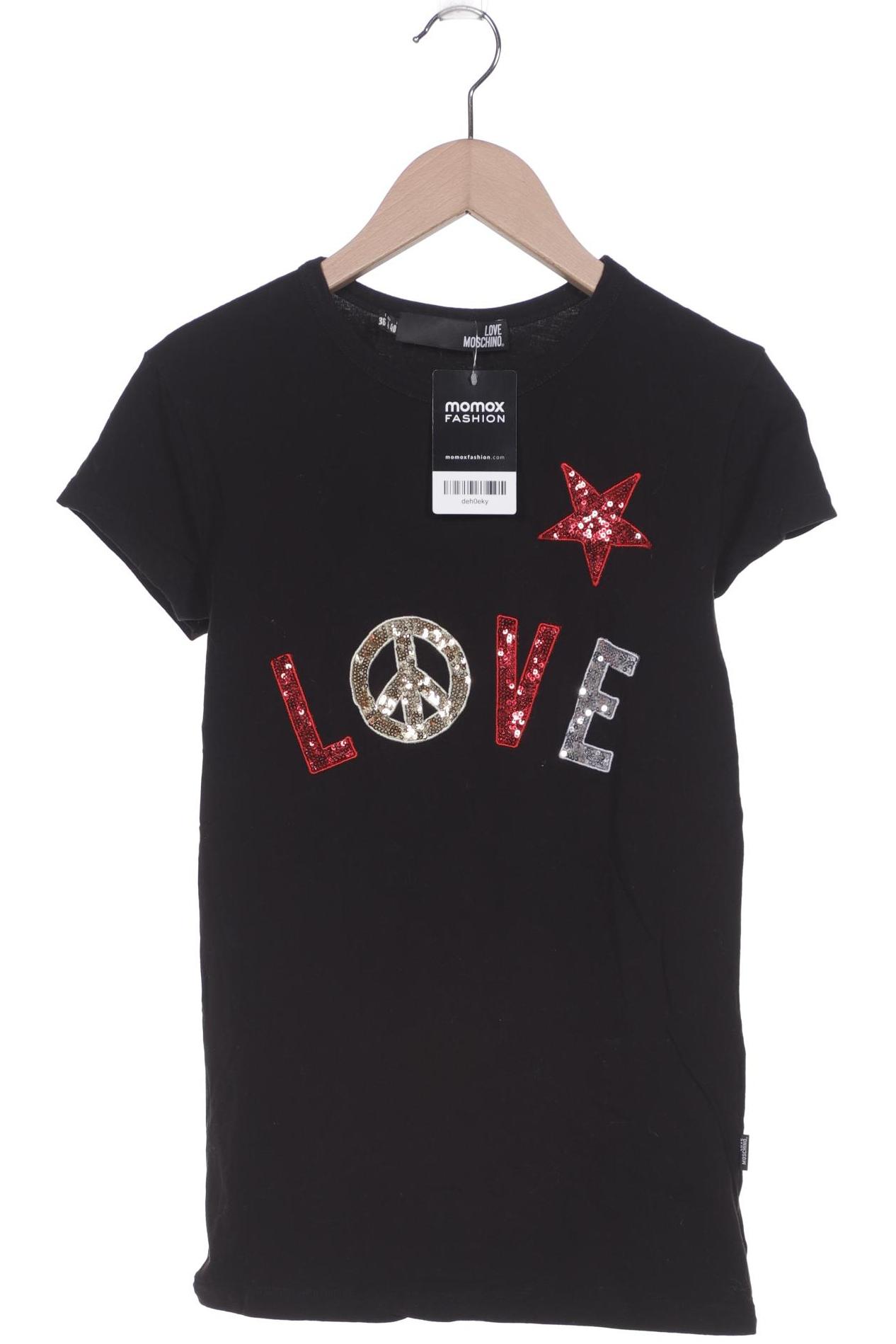 

LOVE MOSCHINO Damen T-Shirt, schwarz