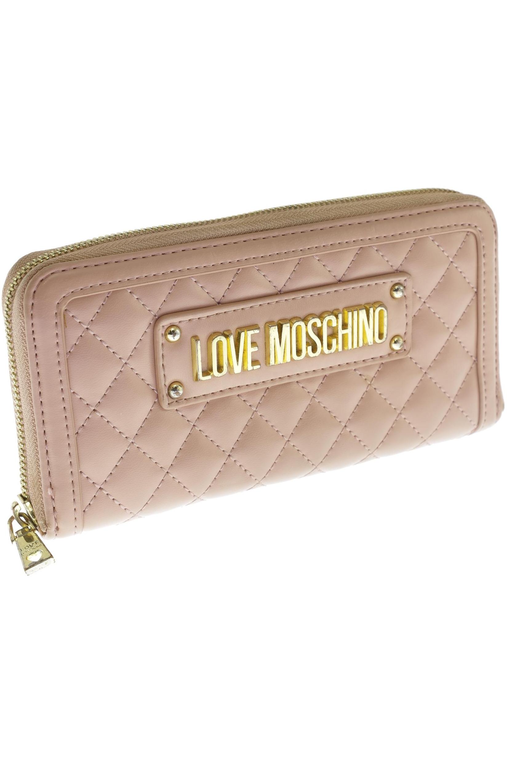 

Love Moschino Damen Portemonnaie, pink, Gr.
