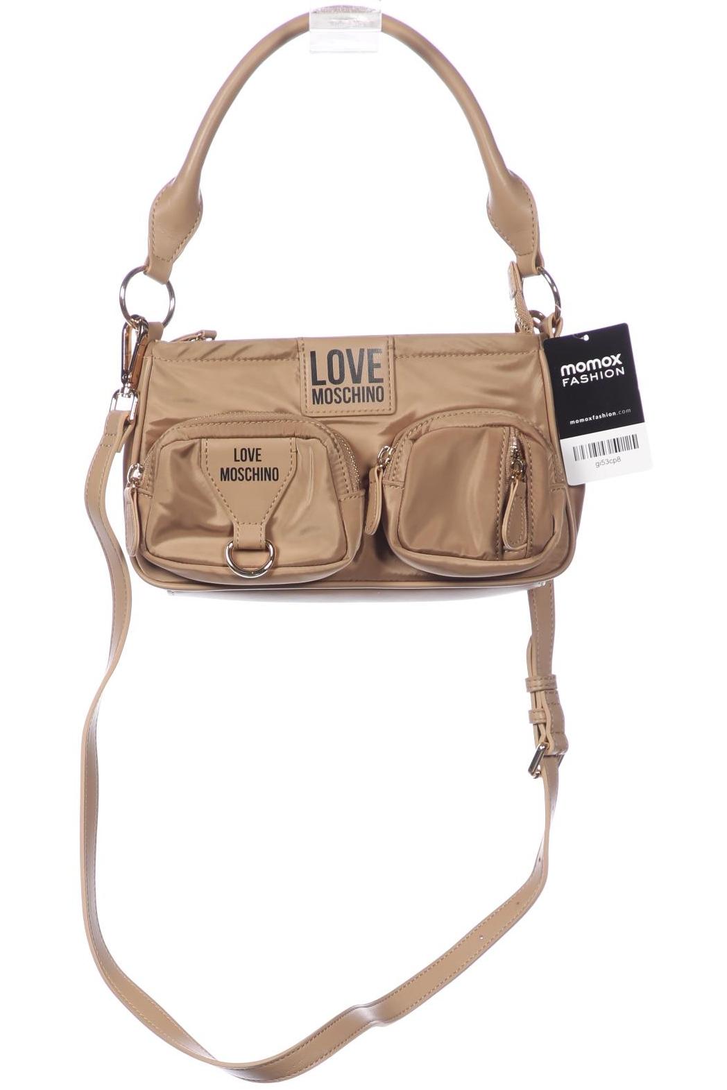 

Love Moschino Damen Handtasche, beige, Gr.